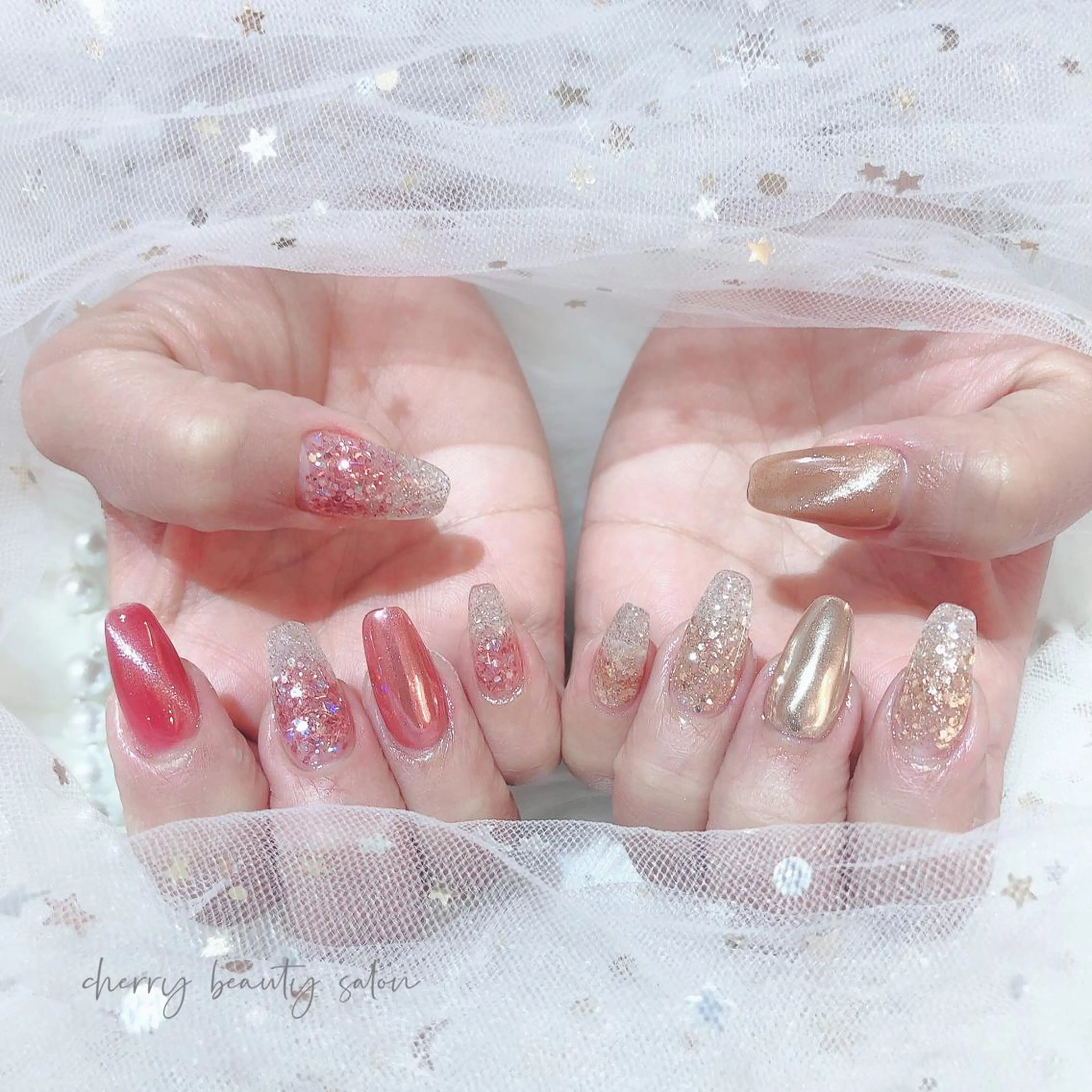 ネイル SAKURA 🍒のネイルデザイン