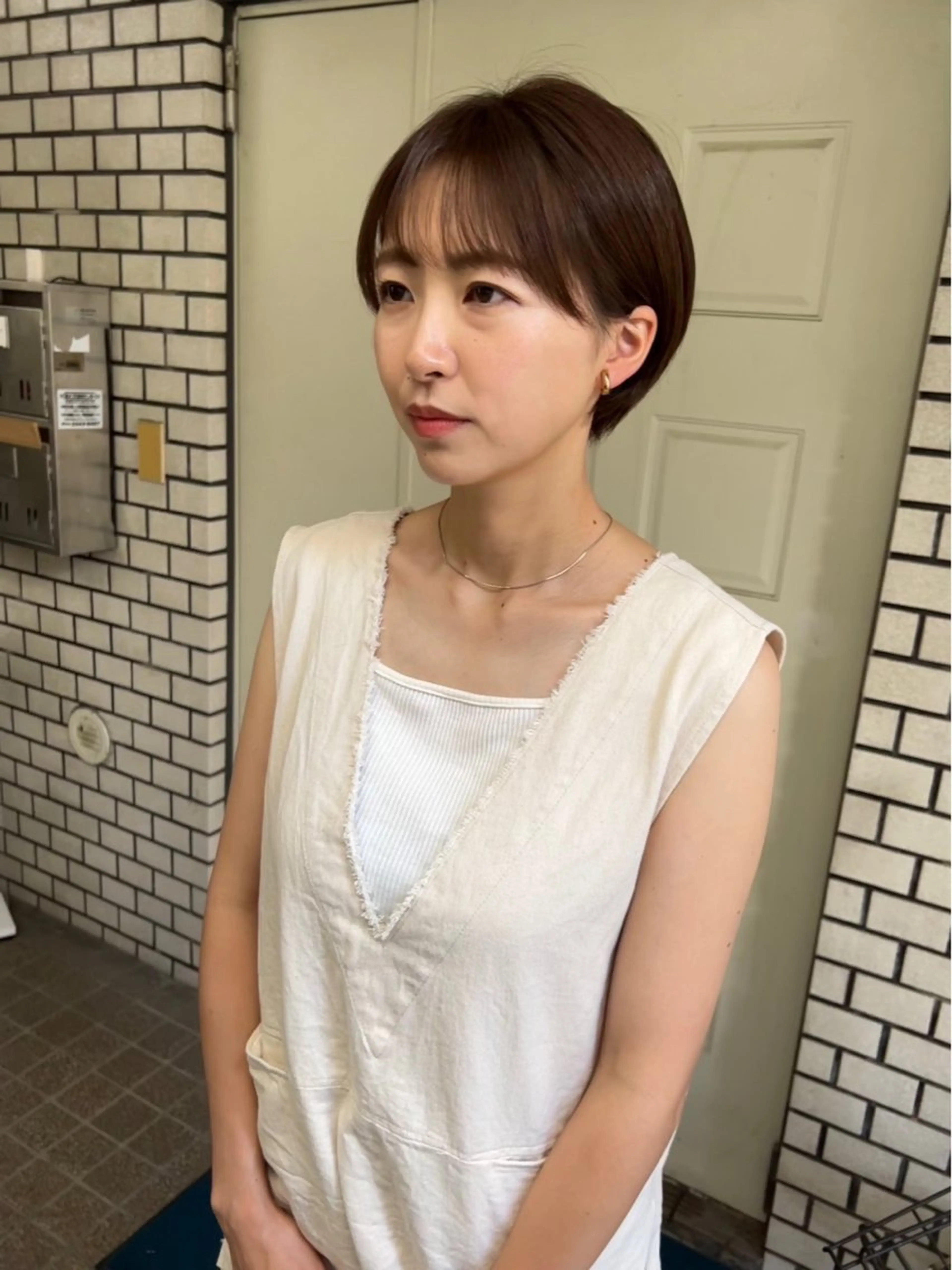ショート カラー トリートメント カット ヘッドスパ takada kohのヘアスタイル