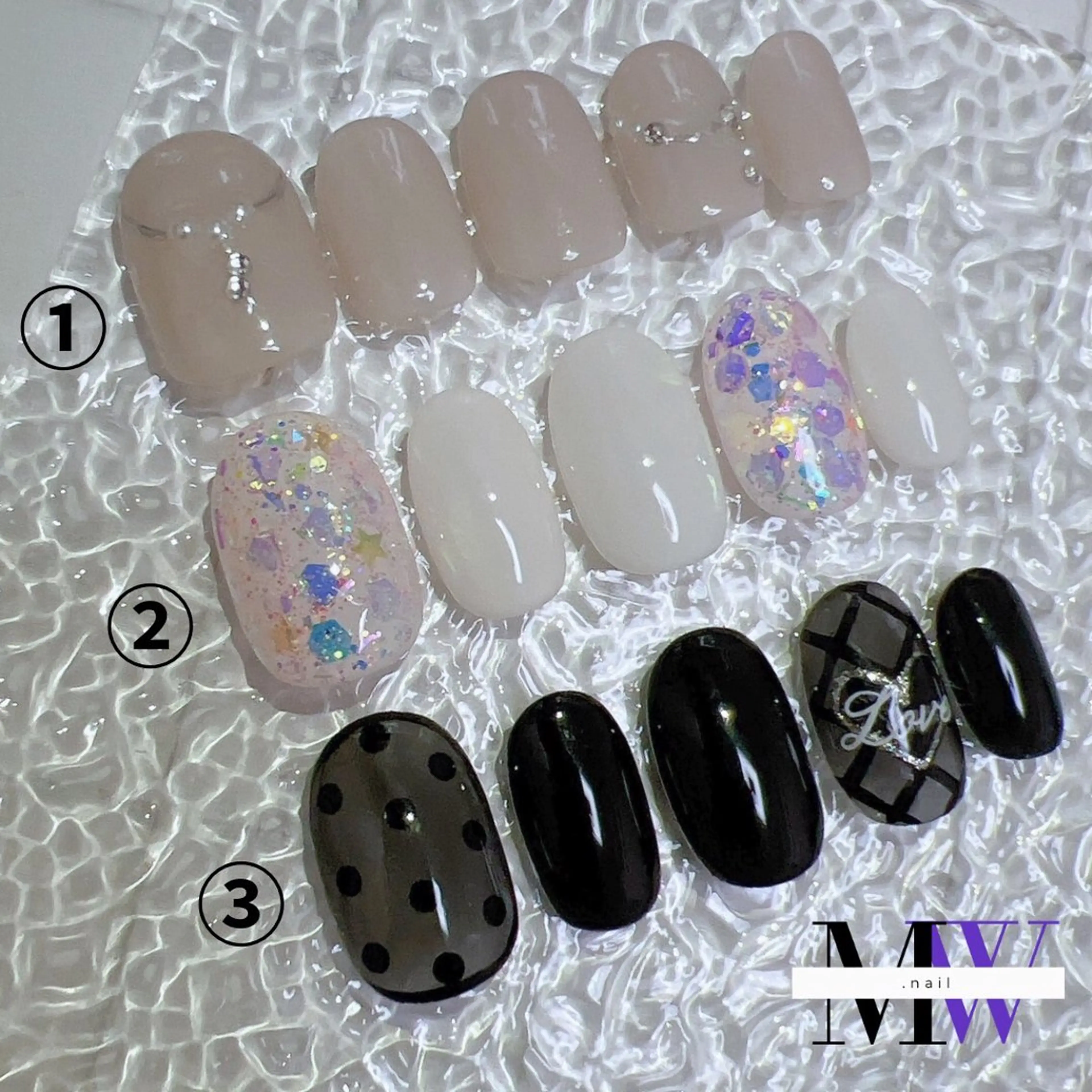 ネイル アートネイル MW .nailのネイルデザイン