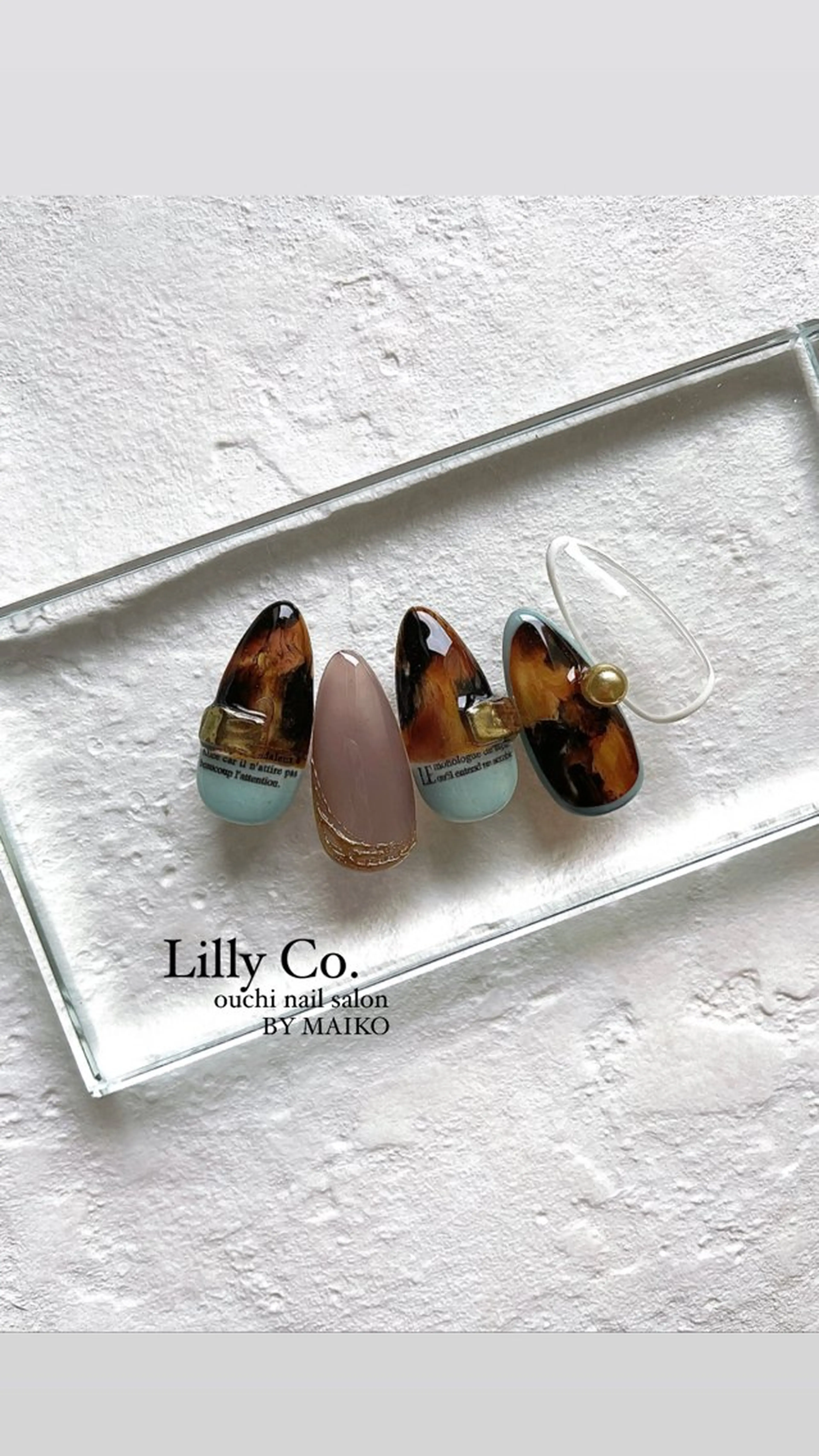 ネイル ハンドネイル ハンドケア Lilly Co.のネイルデザイン