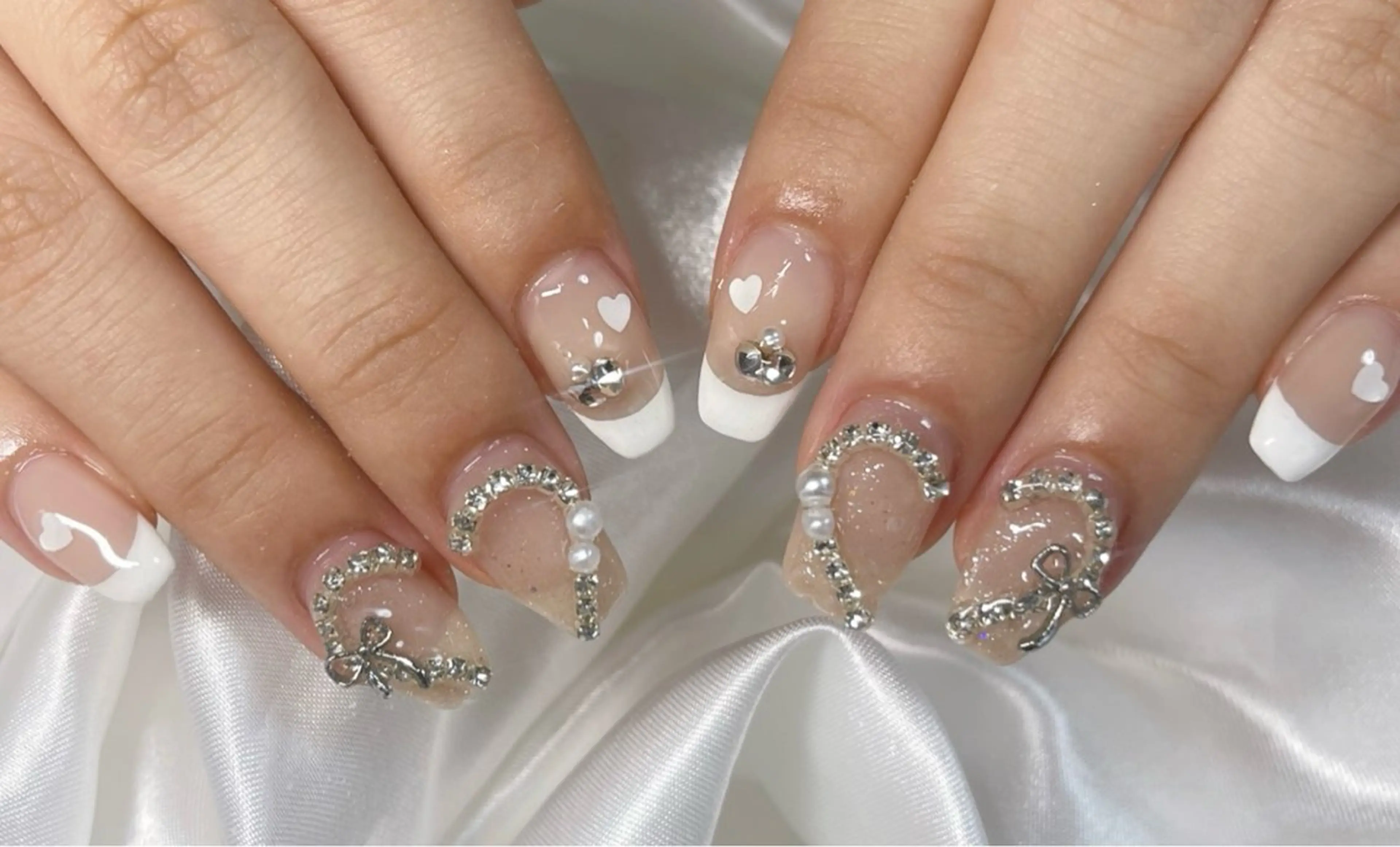 ネイル 韓国ネイル オフィスネイル ワンホンネイル ハンドネイル celica所属・松田 由真のネイルデザイン