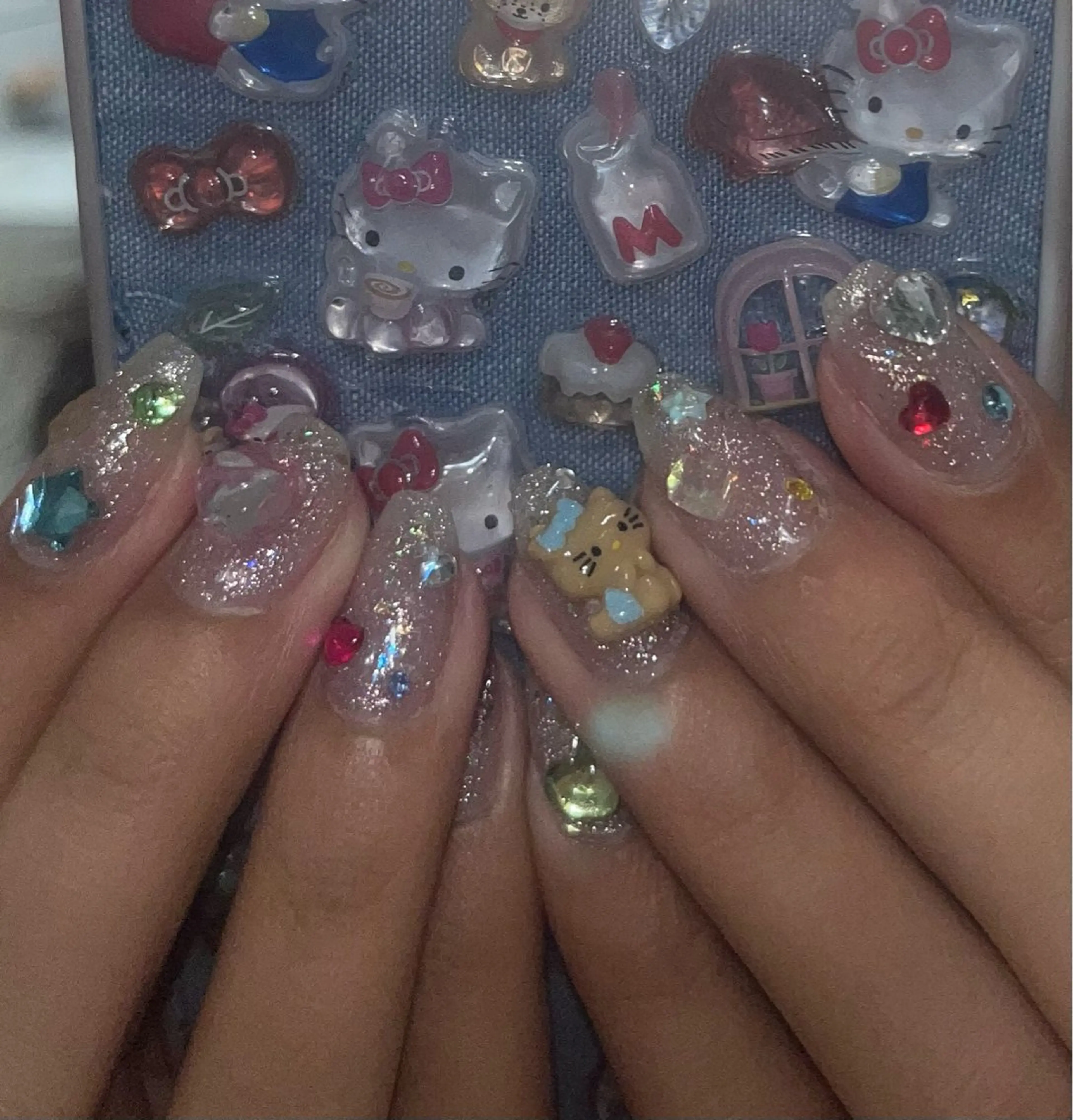 ネイル フラッシュネイル 渡邊 あかりのネイルデザイン