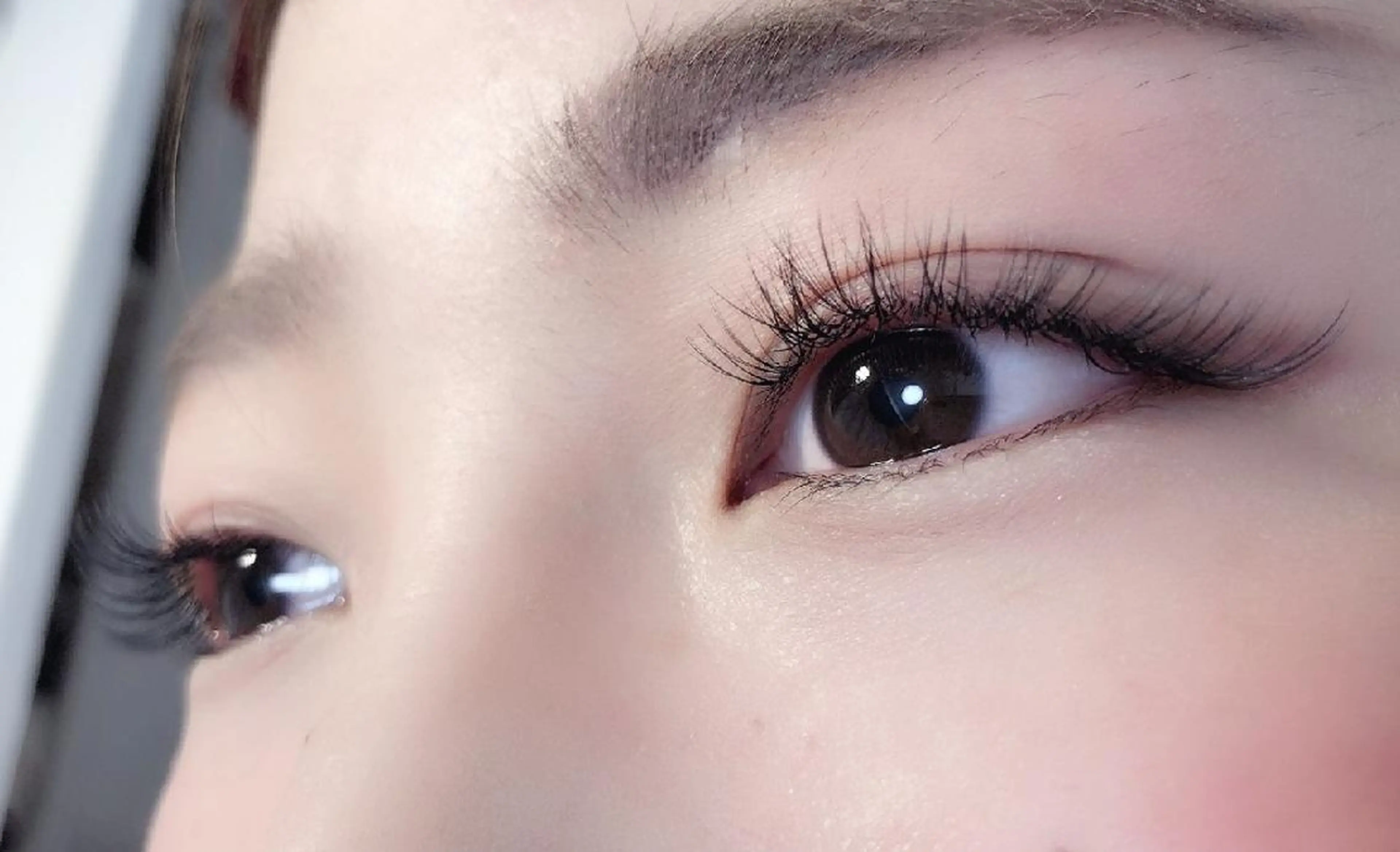 マツエク・マツパ 付け放題 フラットラッシュ ナチュラル まつげパーマ セーブル マツエク 吉岡 ゆうなのマツエク・マツパデザイン