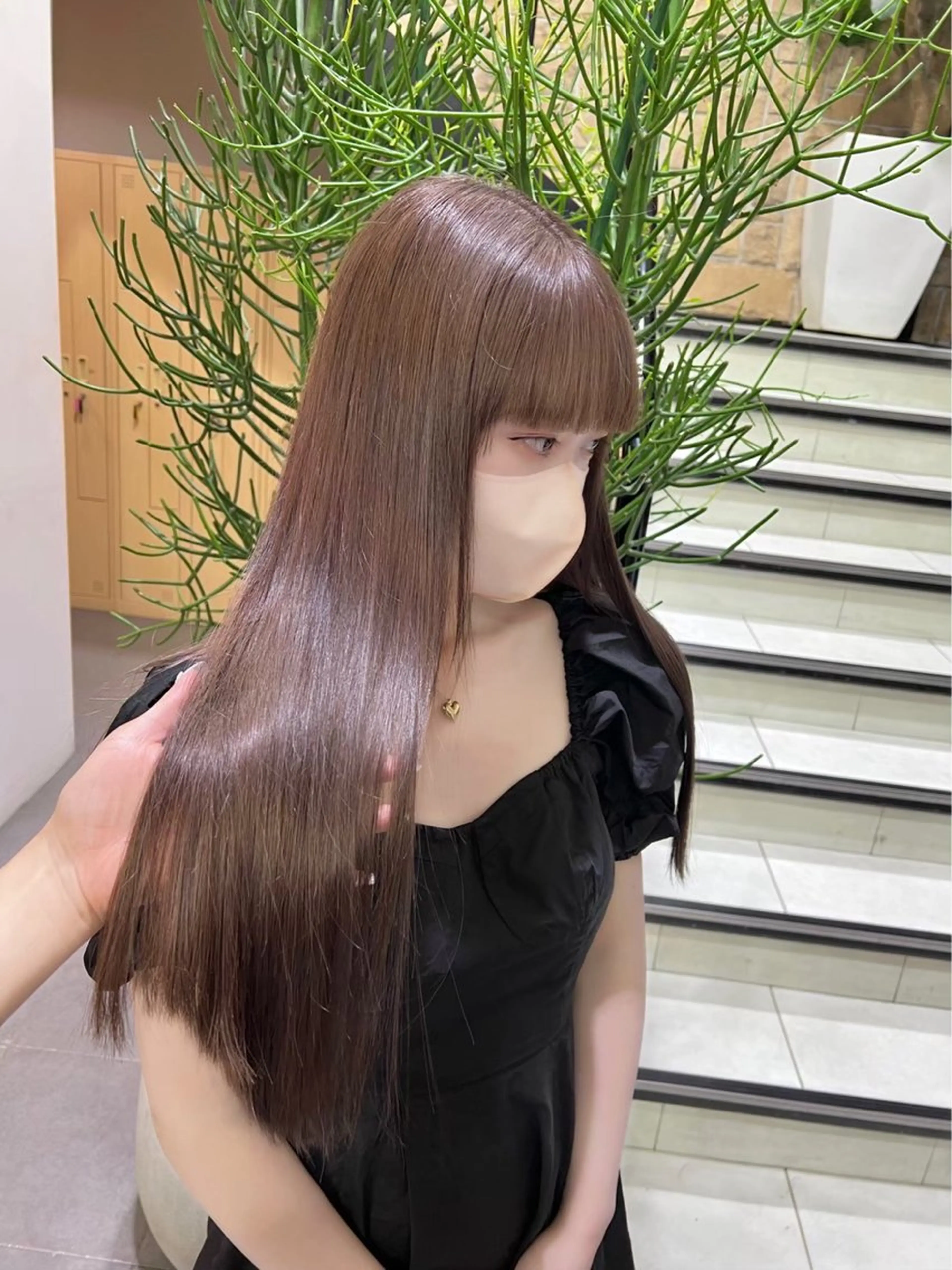 U25🍯艶カラー＋プレカット(前髪カット)＋トリートメント🍯の写真