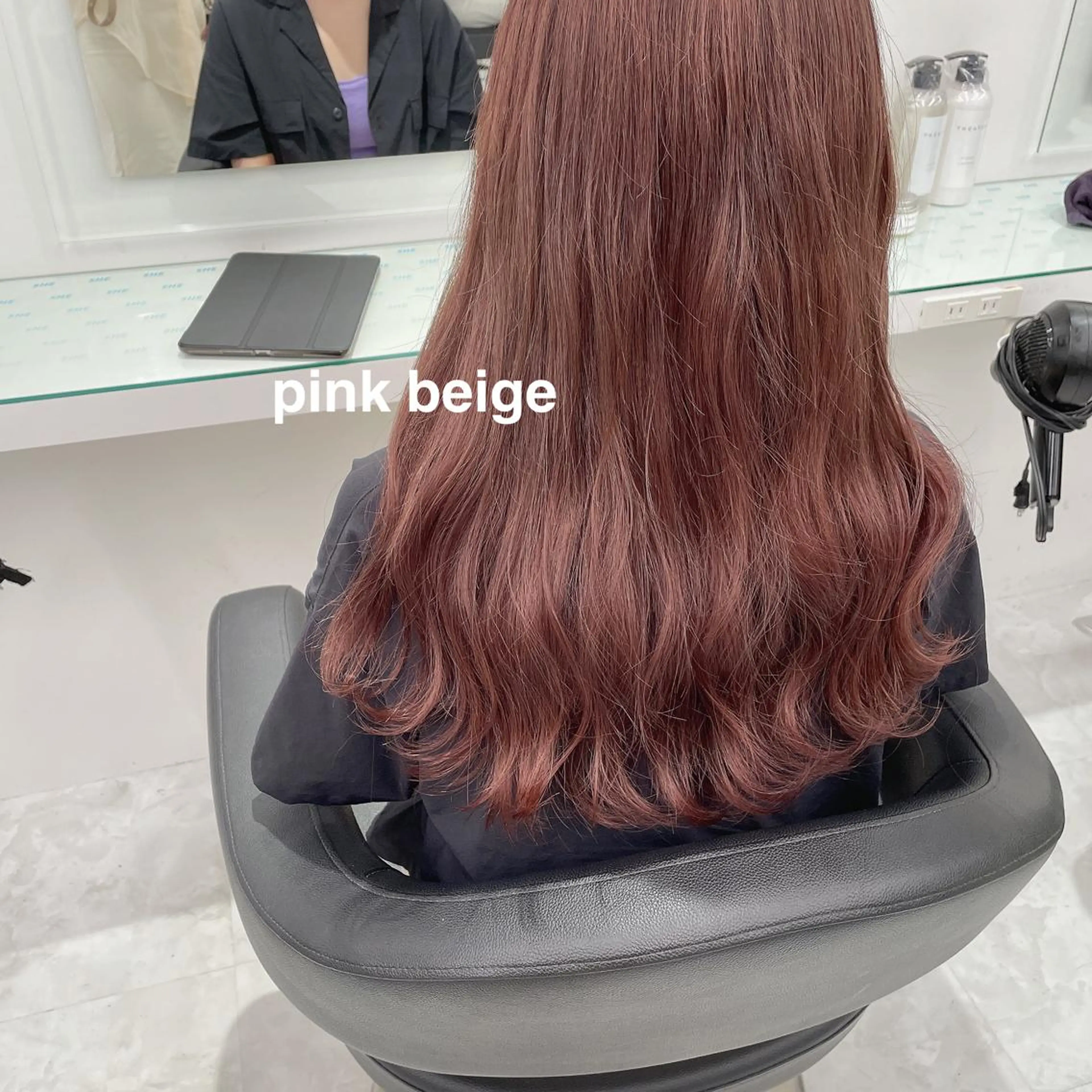 ロング カラー ヘアカラー トリートメント 💗🤍透明感カラー 🤍💗kanonのヘアスタイル