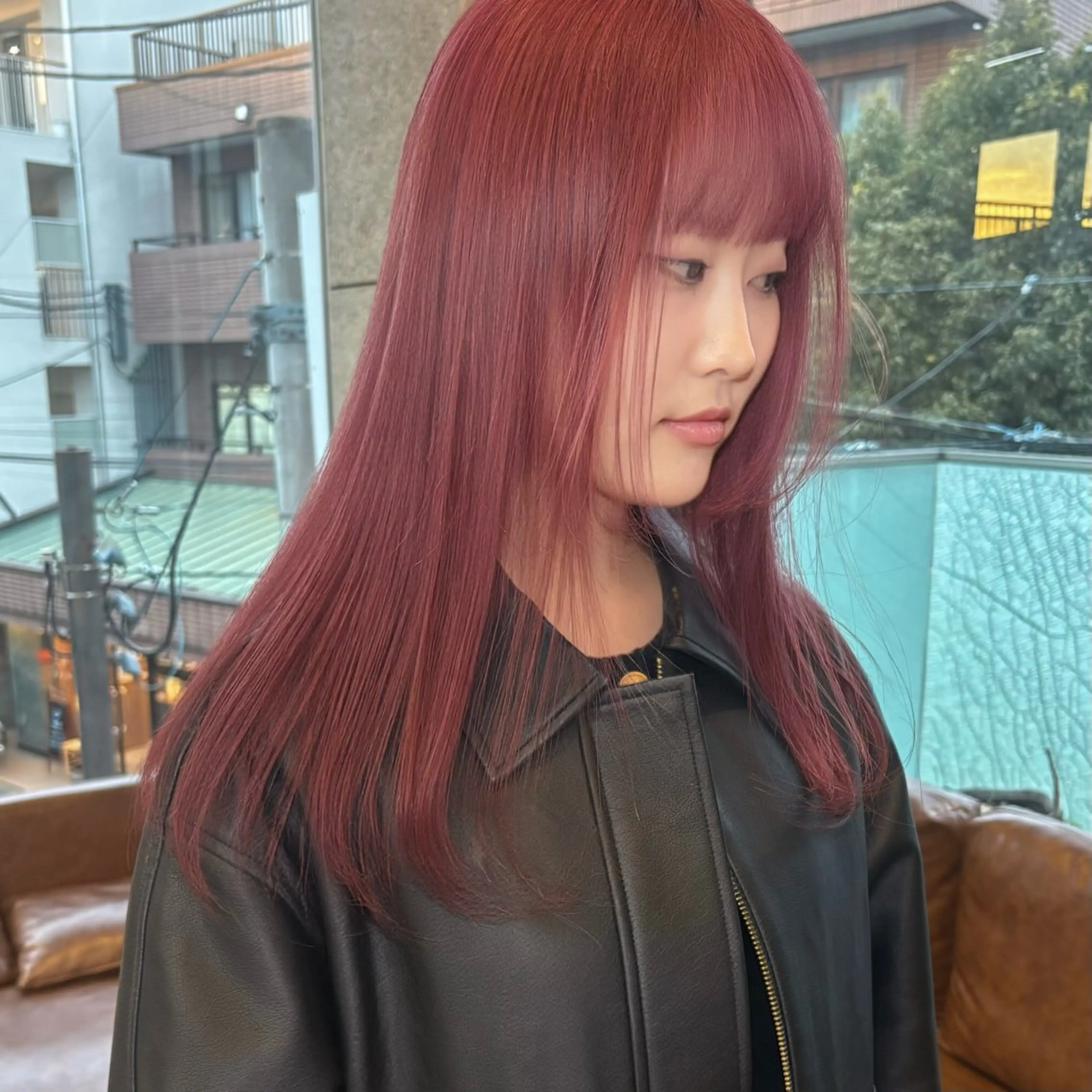 ロング カラー ヘアアレンジ ヘアカラー ブリーチカラー特化 🩰/渡邉日向🕊のヘアスタイル