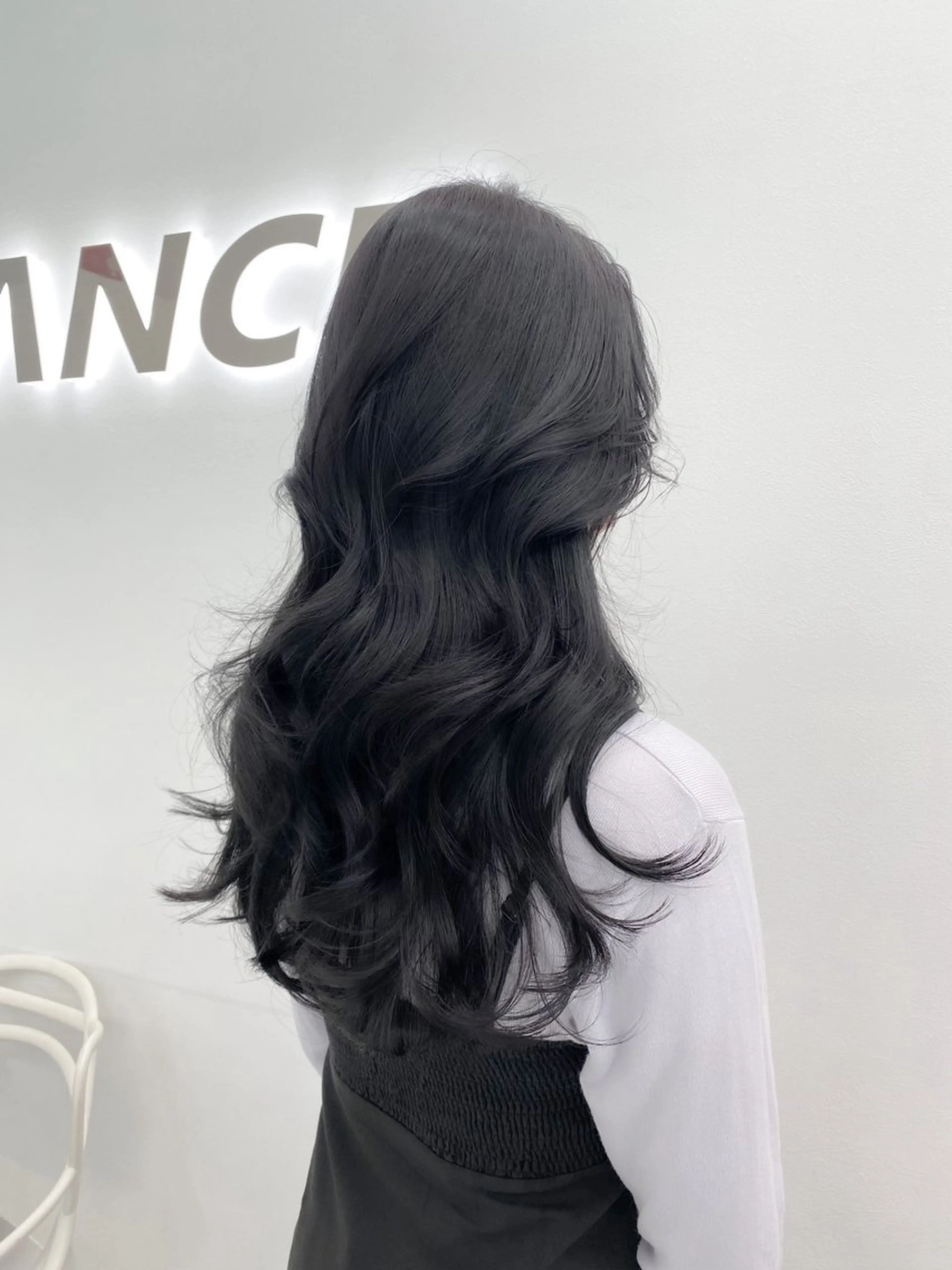 🇰🇷黒染めじゃない特殊暗めカラー🇰🇷の写真