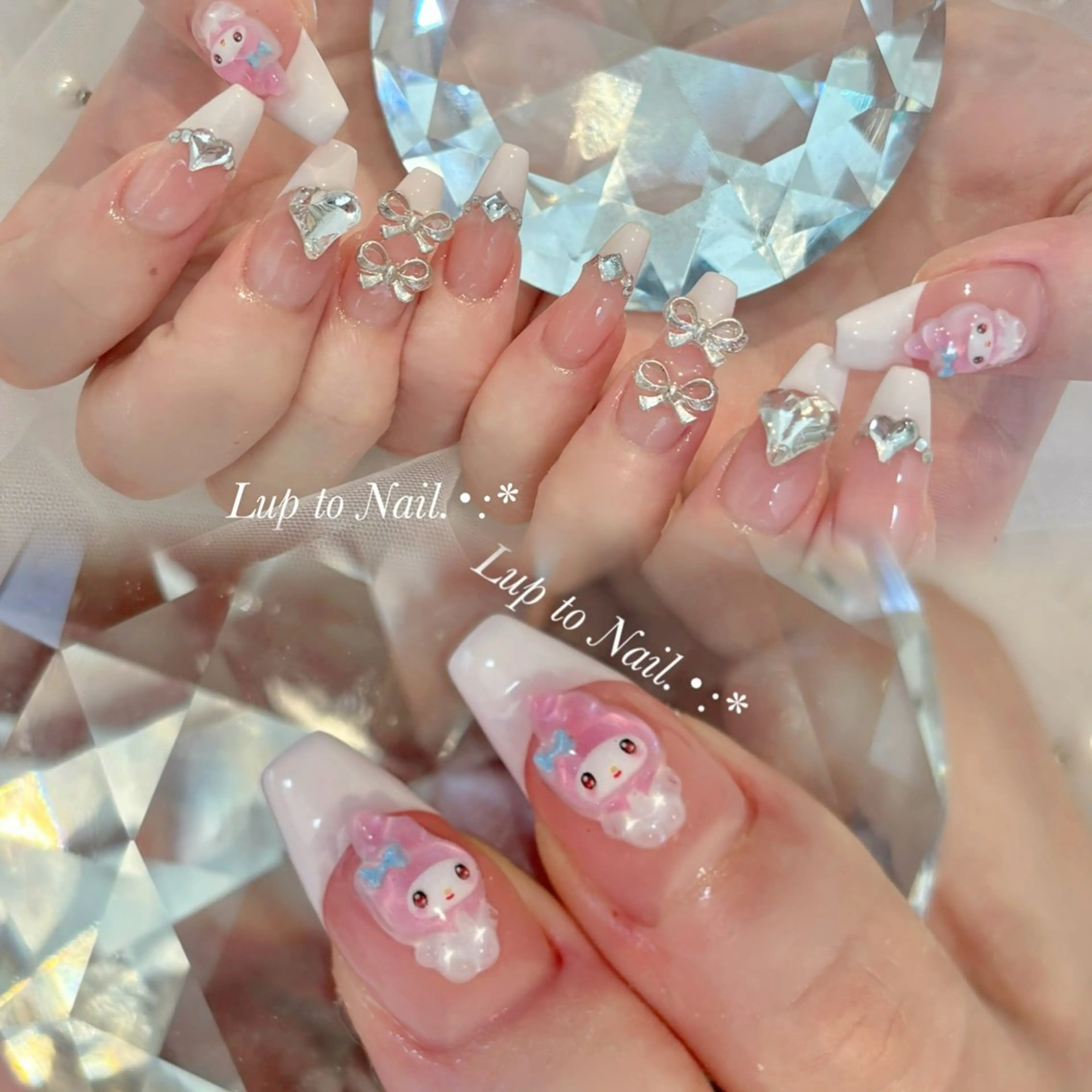 ネイル 春ネイル Lupto　Nail 【リップトゥネイル】のネイルデザイン
