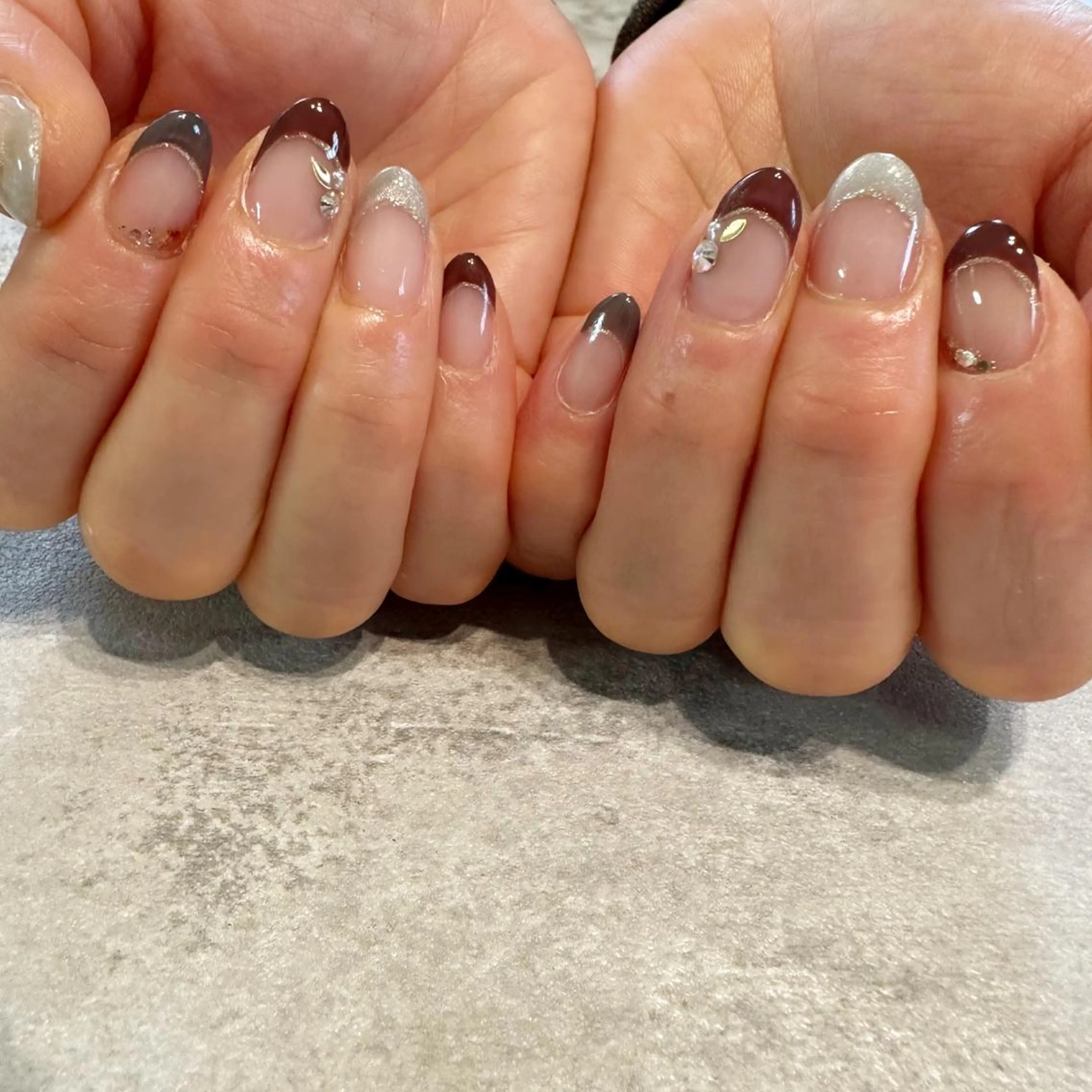 ネイル フレンチネイル ハンドネイル ilo所属・舟橋 恭子のネイルデザイン