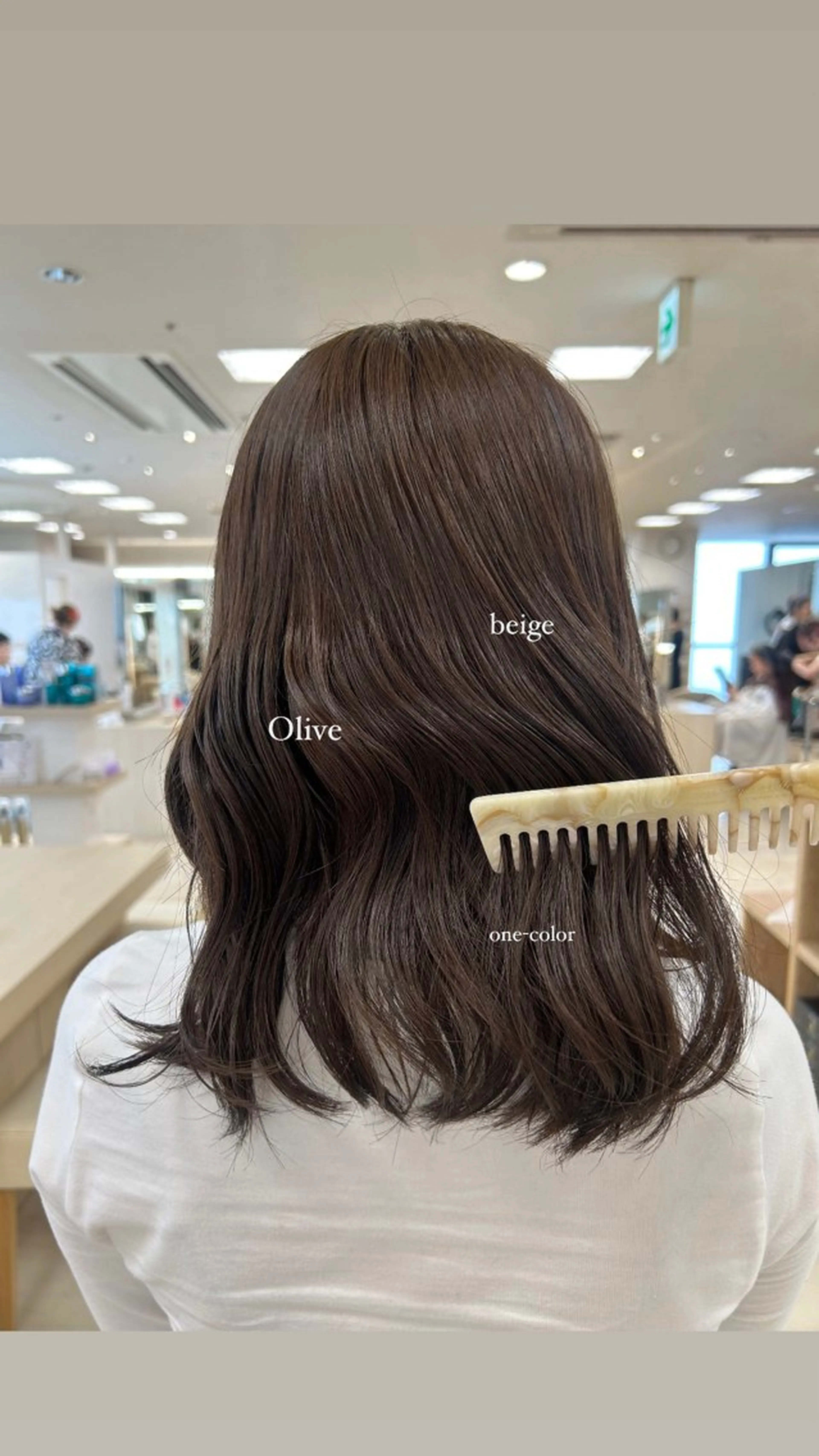 🤍迷ったらコレ！今っぽトレンドが叶う人気No.1カラーセットメニュー🤍！！（カット+カラー）の写真