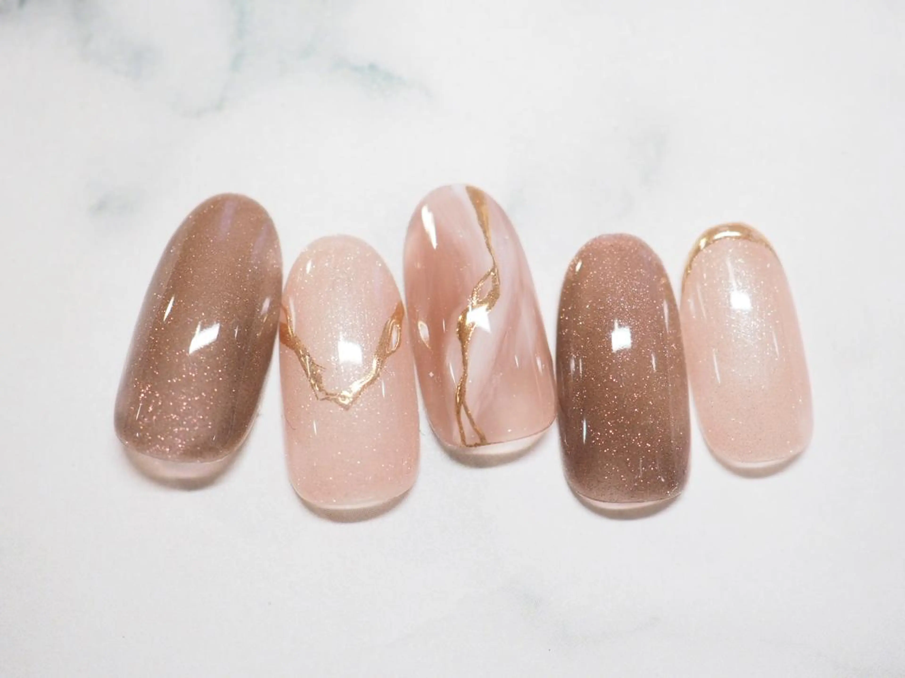 ネイル トップネイリスト Ribbon立川店のネイルデザイン