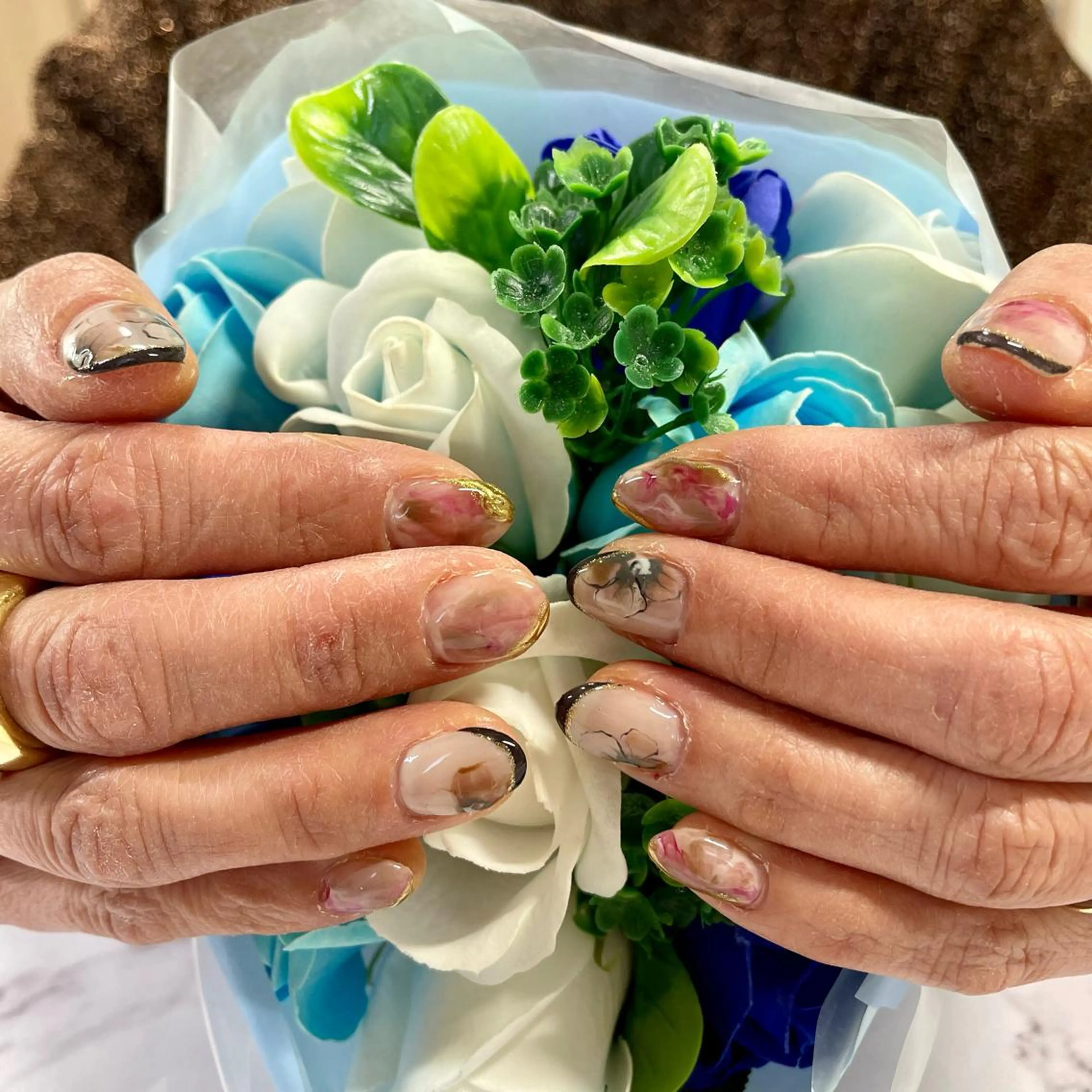 ネイル 奥園 良恵のネイルデザイン