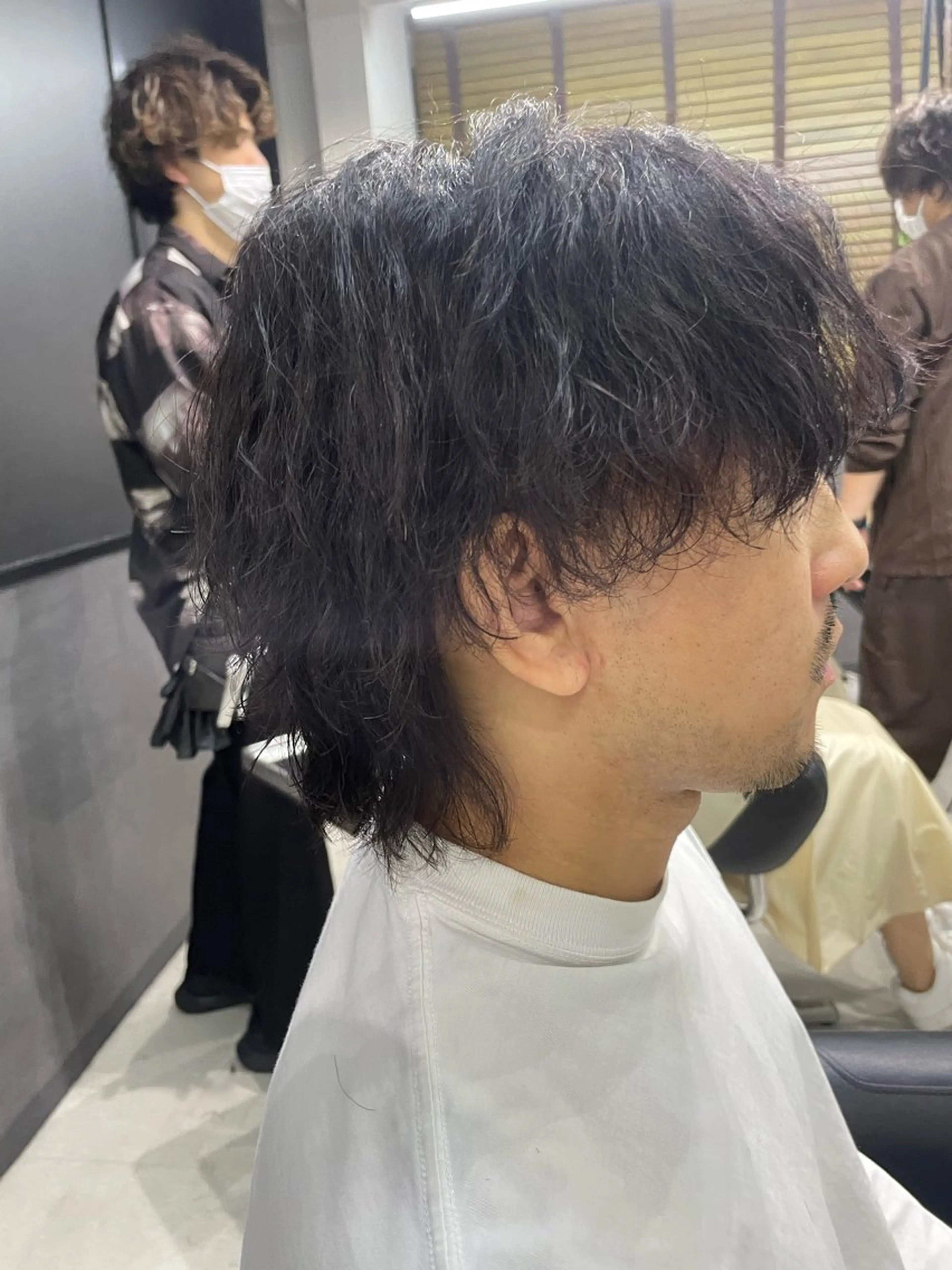 パーマ メンズ s mのヘアスタイル