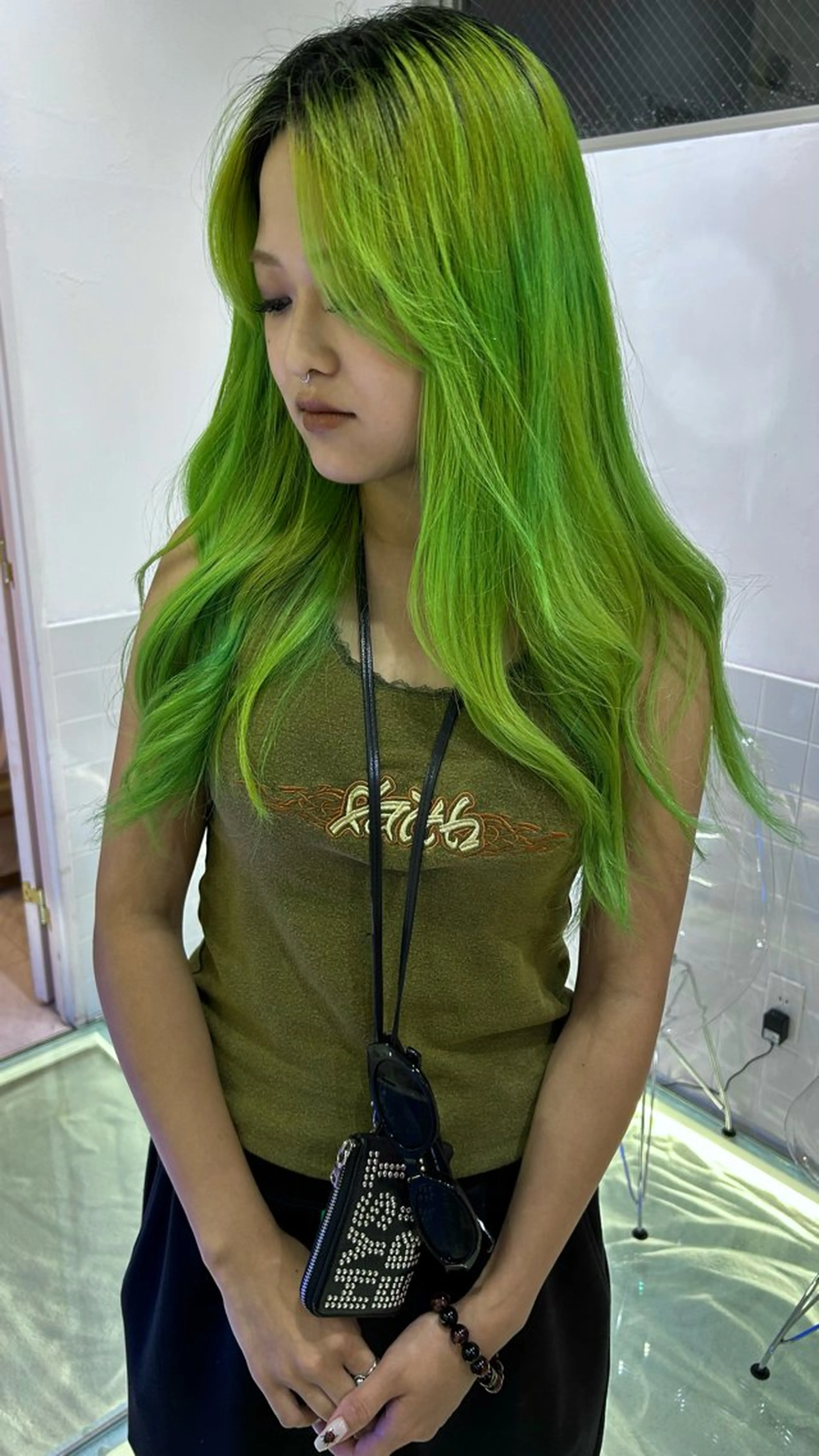 ロング カラー ヘアカラー ブリーチ/ハイトーン 🌏💊RAINEのヘアスタイル