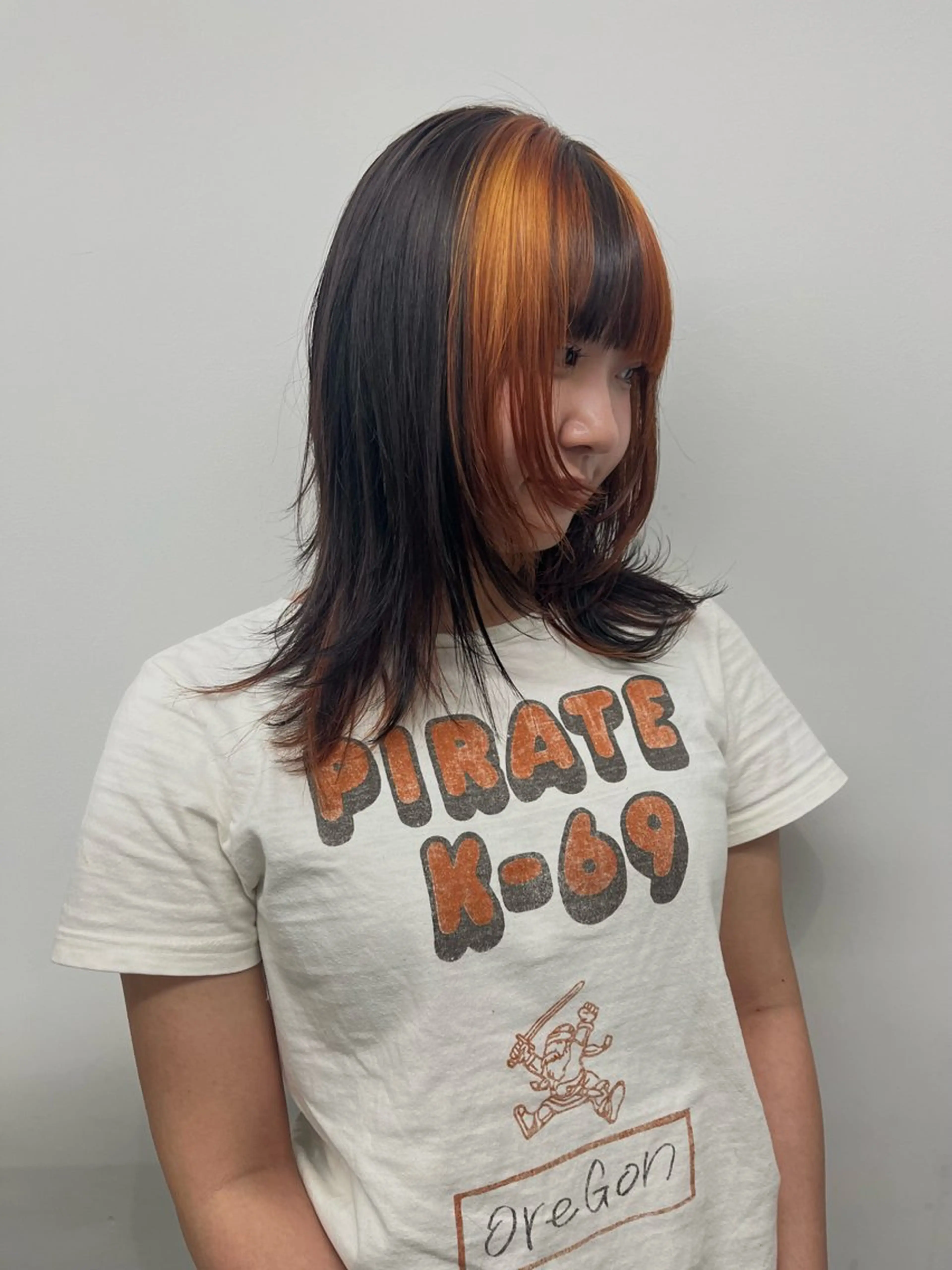 ミディアム カラー ヘアカラー トリートメント yuan tanakaのヘアスタイル