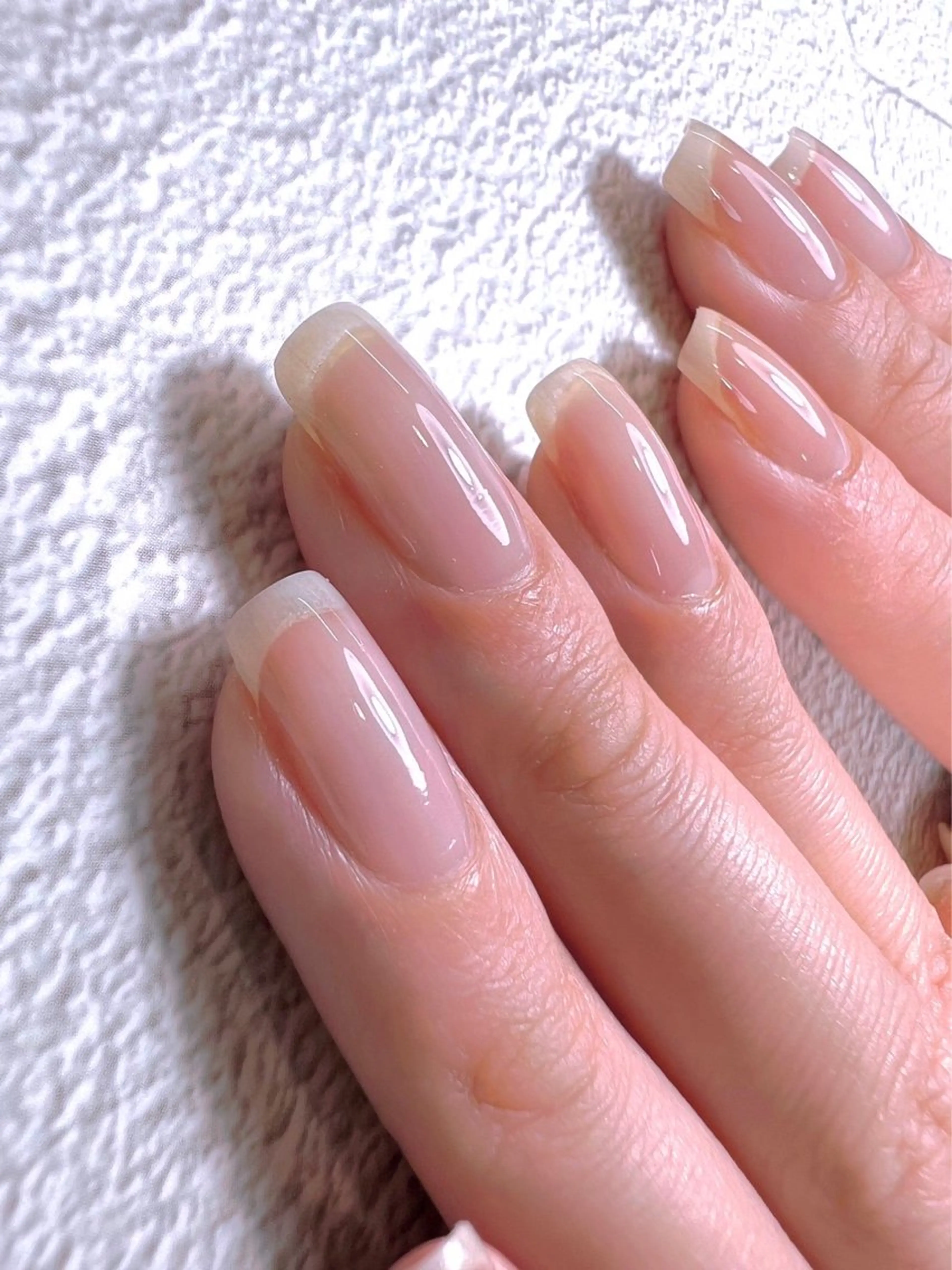 ネイル クリアネイル 深爪・自爪育成専門 MAHALOHIのネイルデザイン