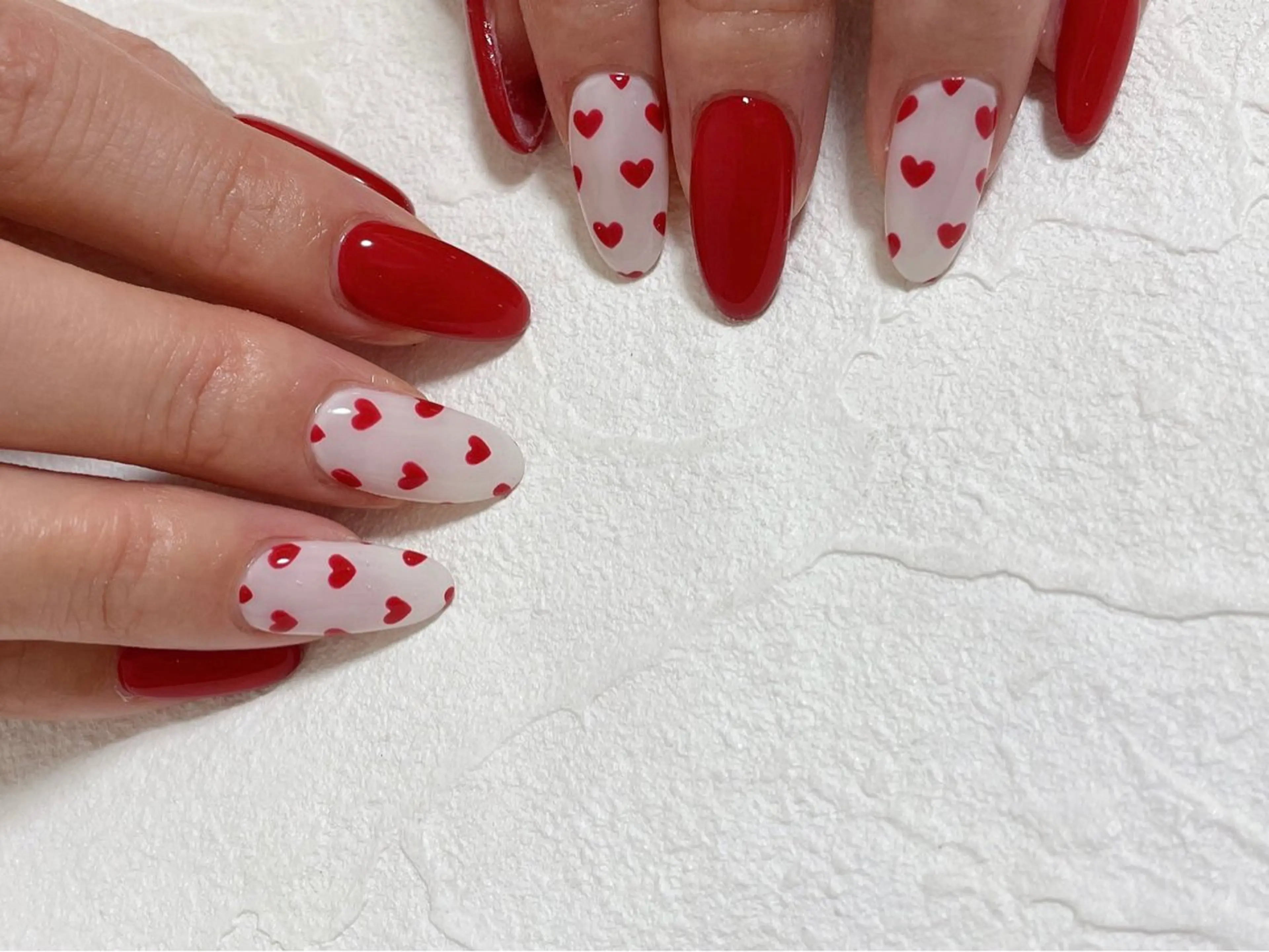 ネイル ジェルネイル ハート 韓国ネイル マグネットネイル メンズネイル kiki nail 二子玉川のネイルデザイン