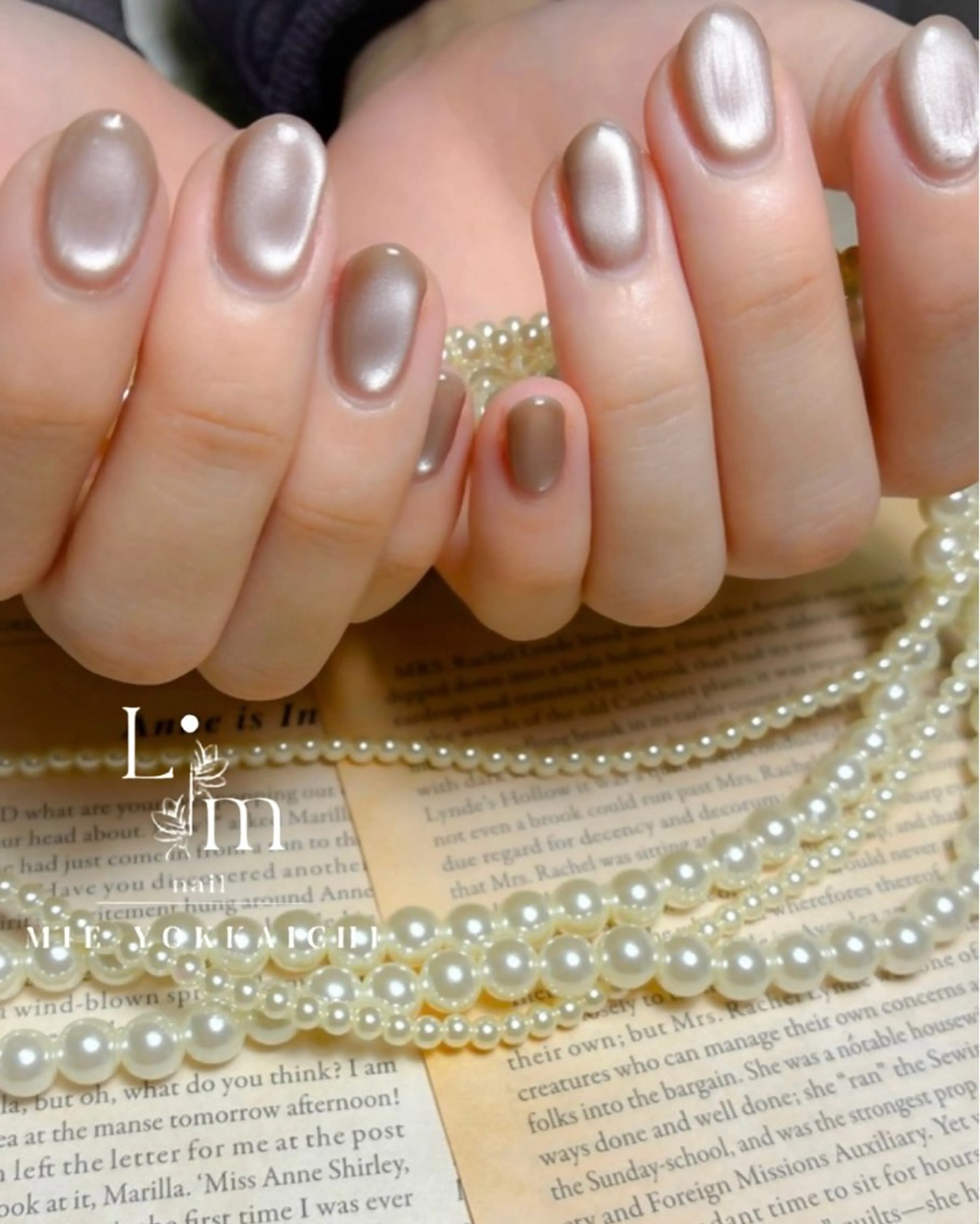 ネイル マグネットネイル Li.m nail リム ネイルのネイルデザイン