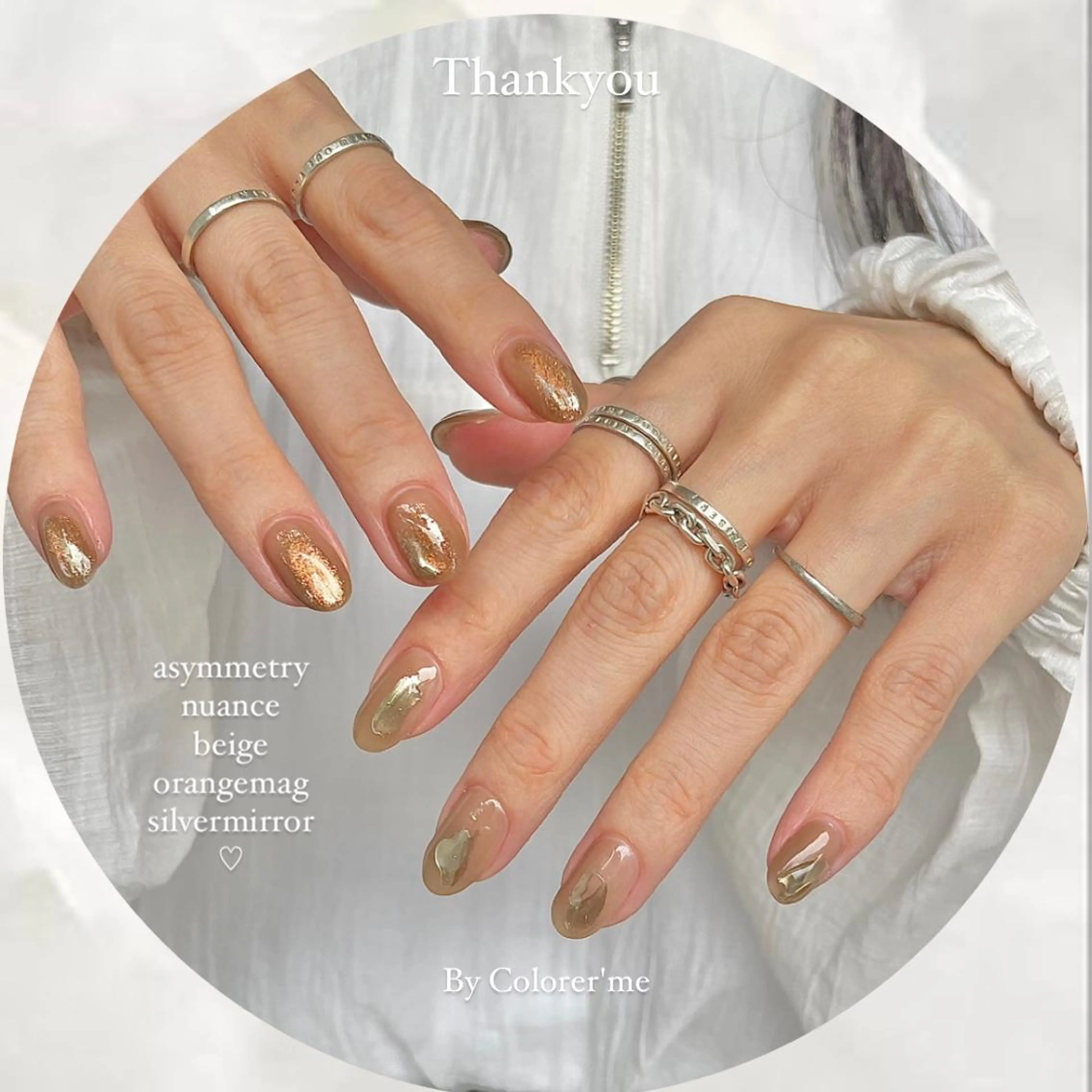 ネイル ニュアンスネイル Colorer'me クロレミーのネイルデザイン