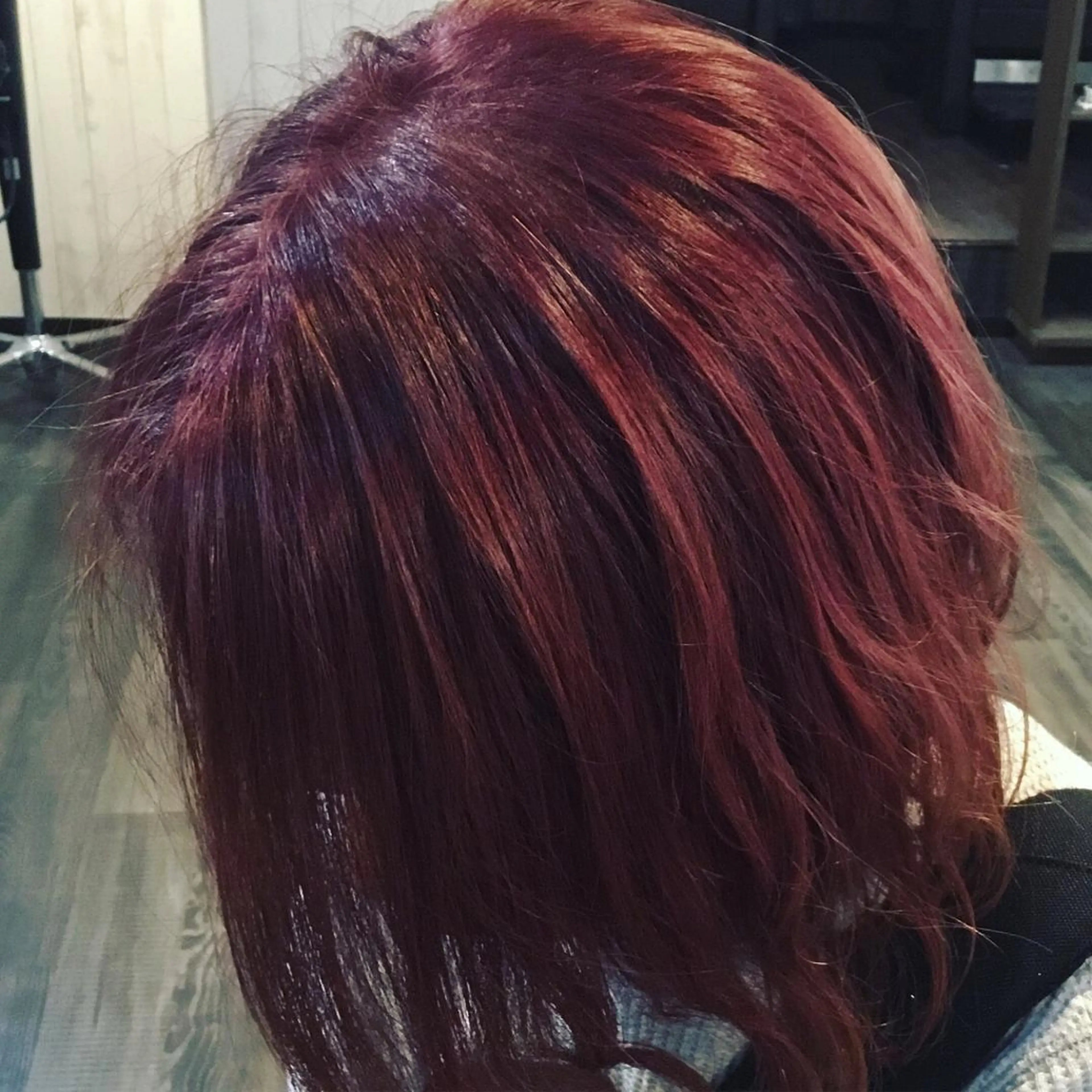 ミディアム カラー 金崎 新吾のヘアスタイル