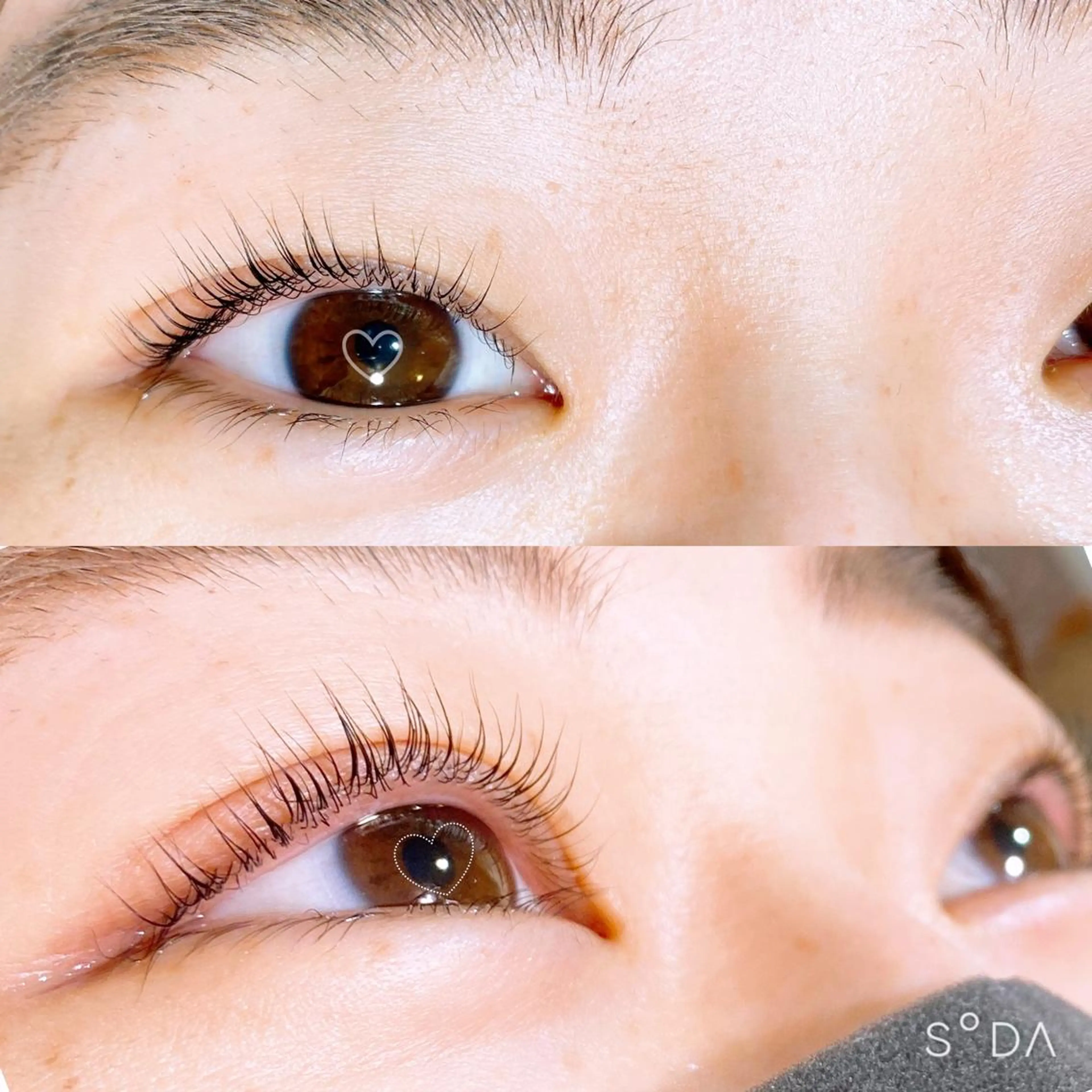 。°・まつげパーマ上下・° 。アイSH・美容液仕上げメンバー様¥9150の写真