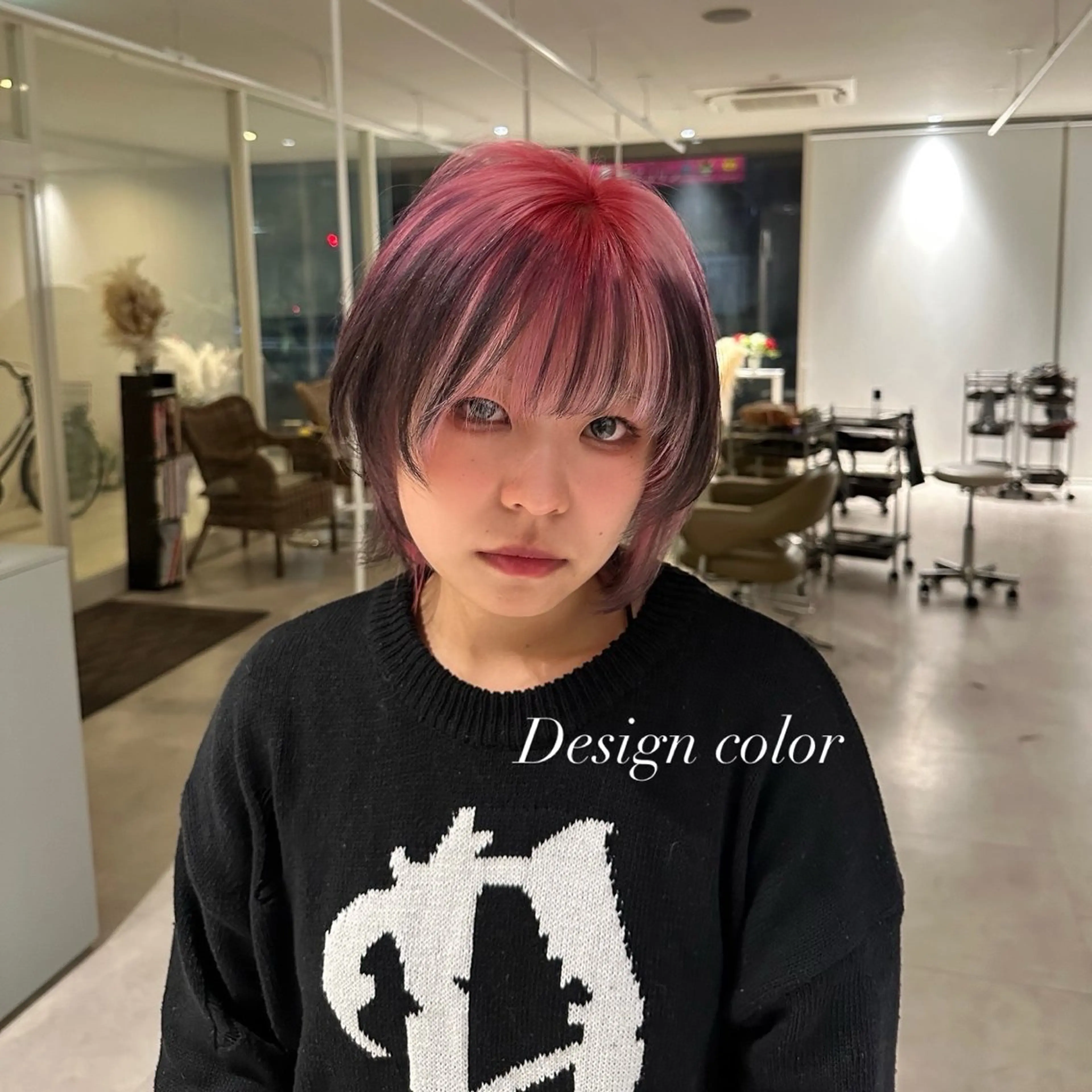 ショート カット ヘアカラー トリートメント 🫧ペール系カラー /デザイン秀喜🫧のヘアスタイル