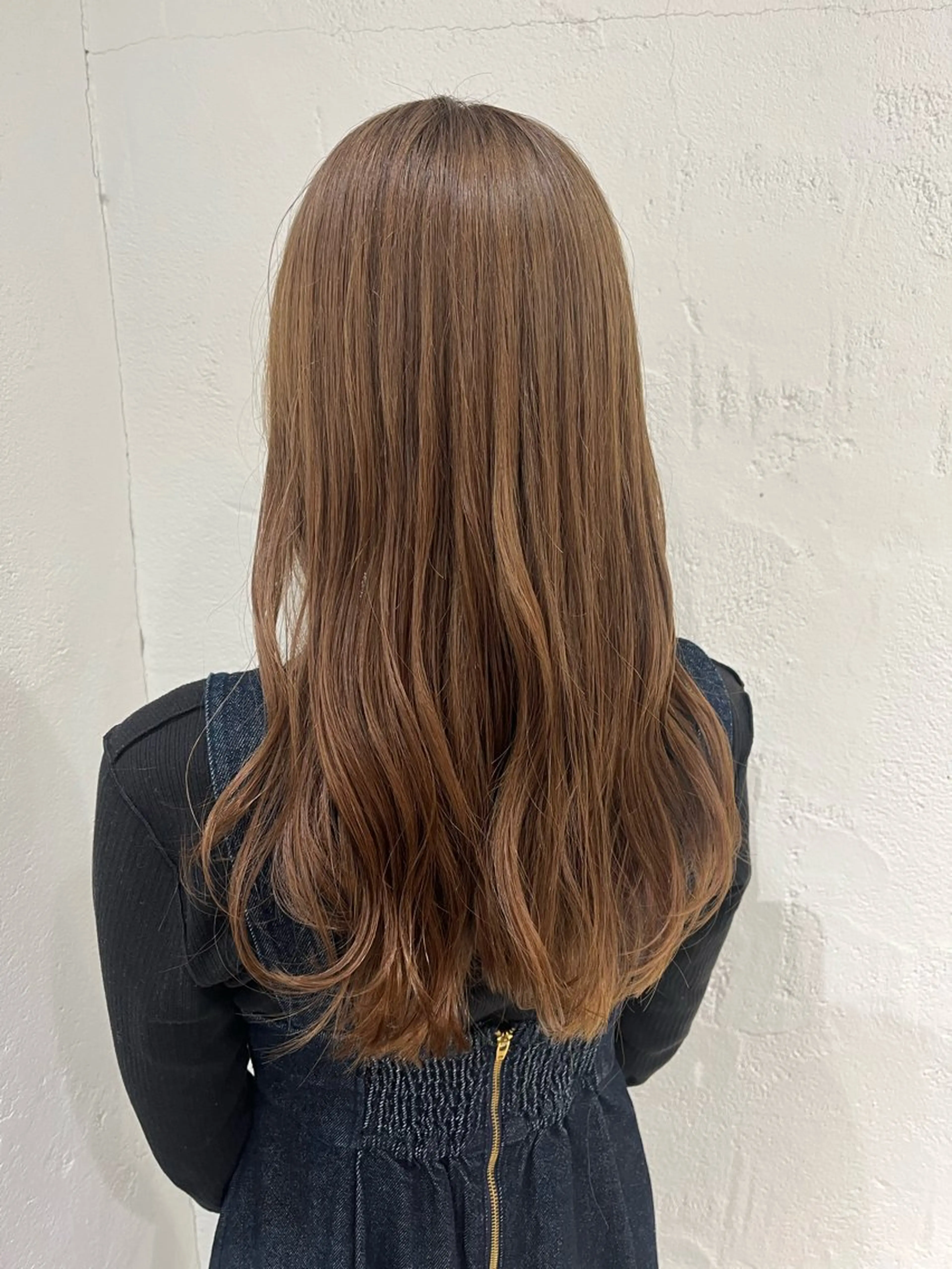 ロング カラー ブリーチ グレージュ トリートメント ヘアカラー 透明感カラー/ 髪質改善/ストレートのその他イメージ