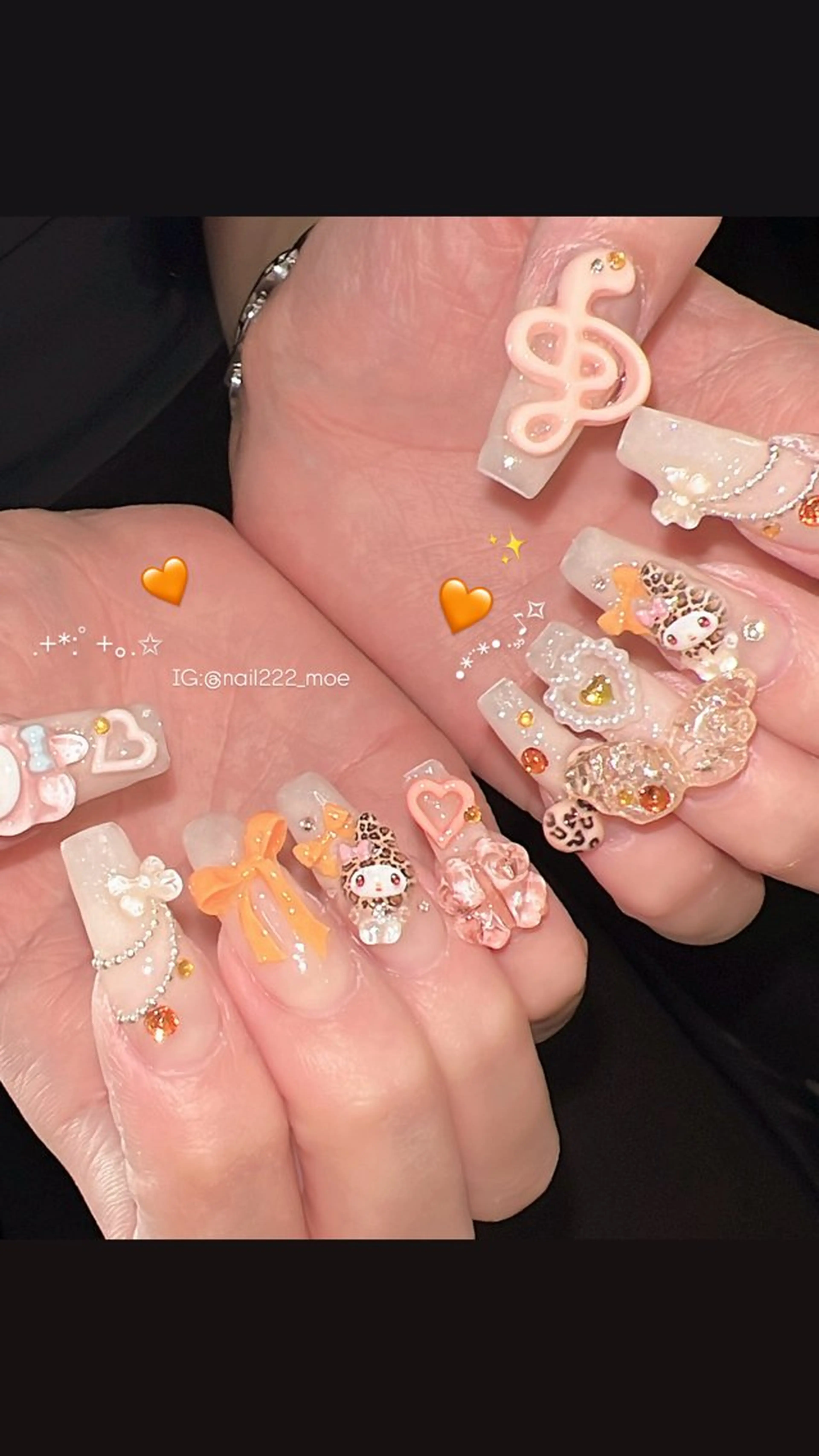 ネイル ハンドネイル ⟡.*222⋰˚☆ MöEのネイルデザイン