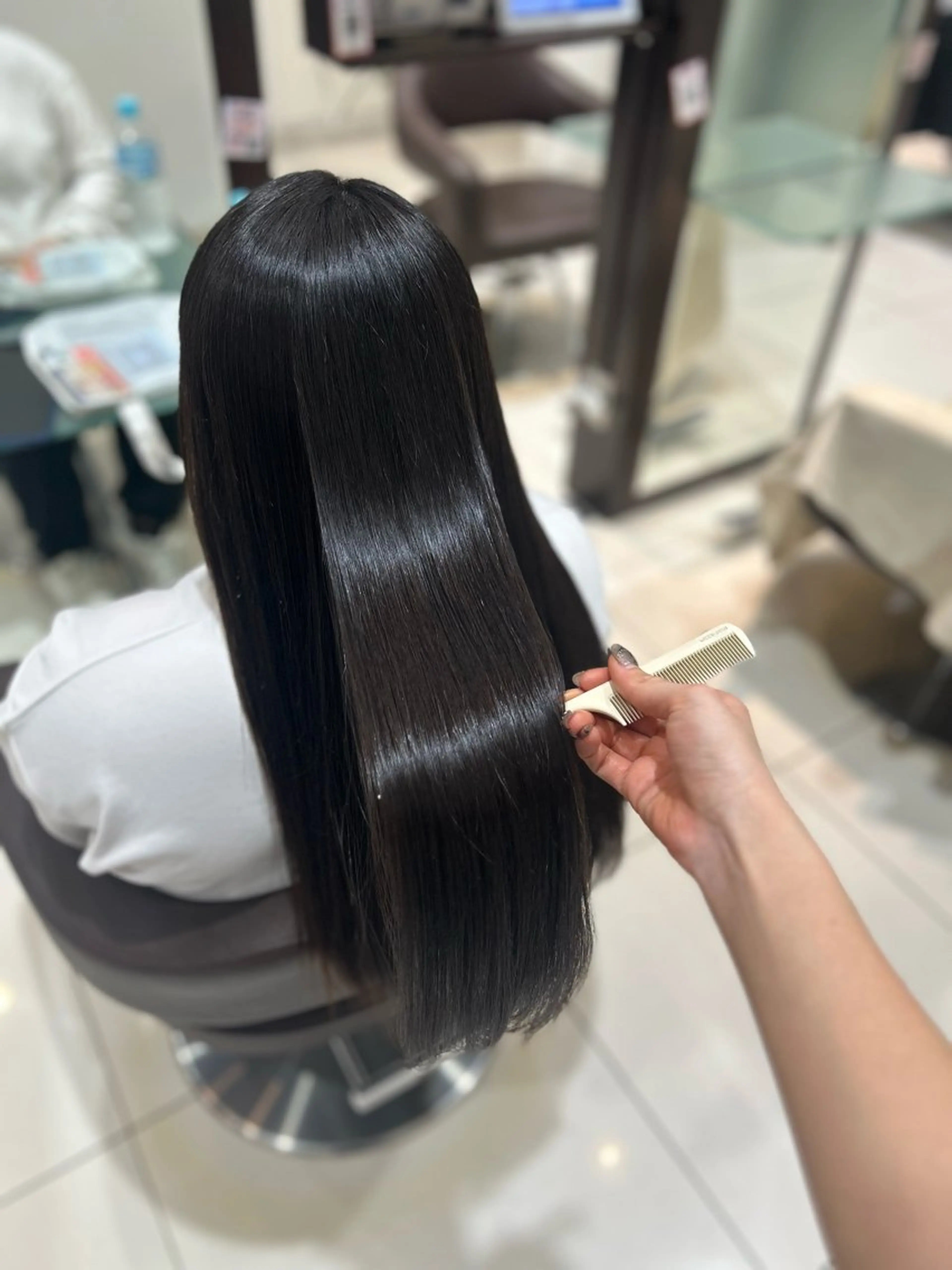 ロング 縮毛矯正 ☀️柏木 ほのか☀️のヘアスタイル