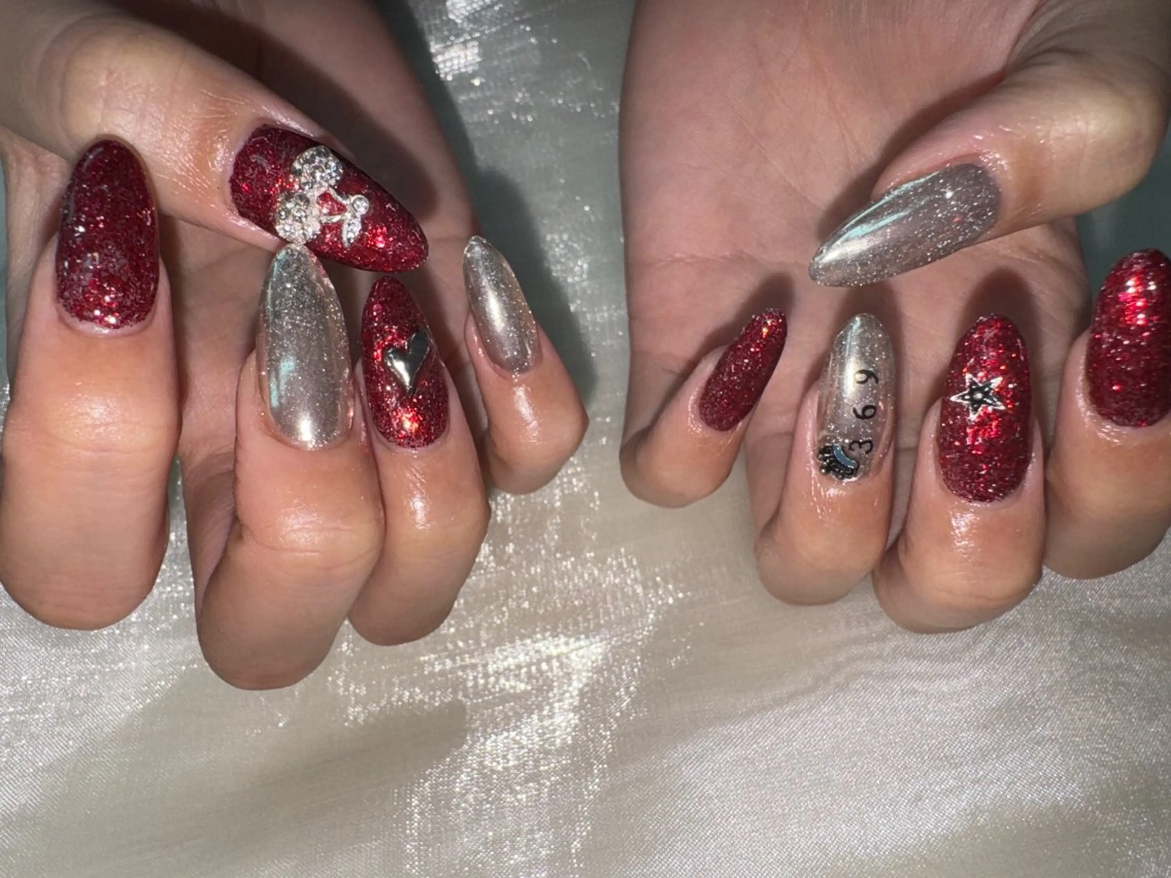 ネイル フットネイル lucky nail 歌舞伎町のネイルデザイン