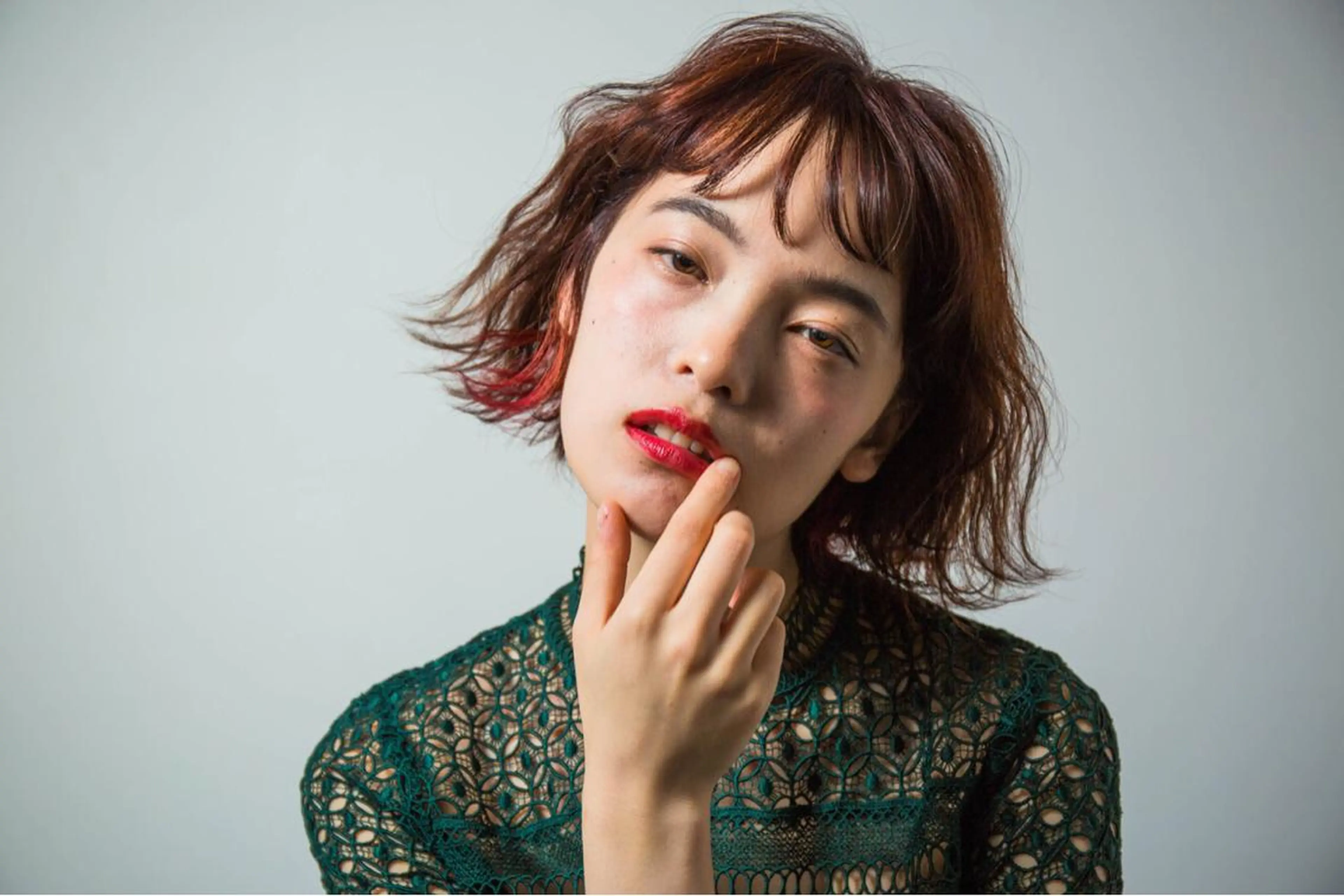 ミディアム botan所属・botan KOZUEのヘアスタイル