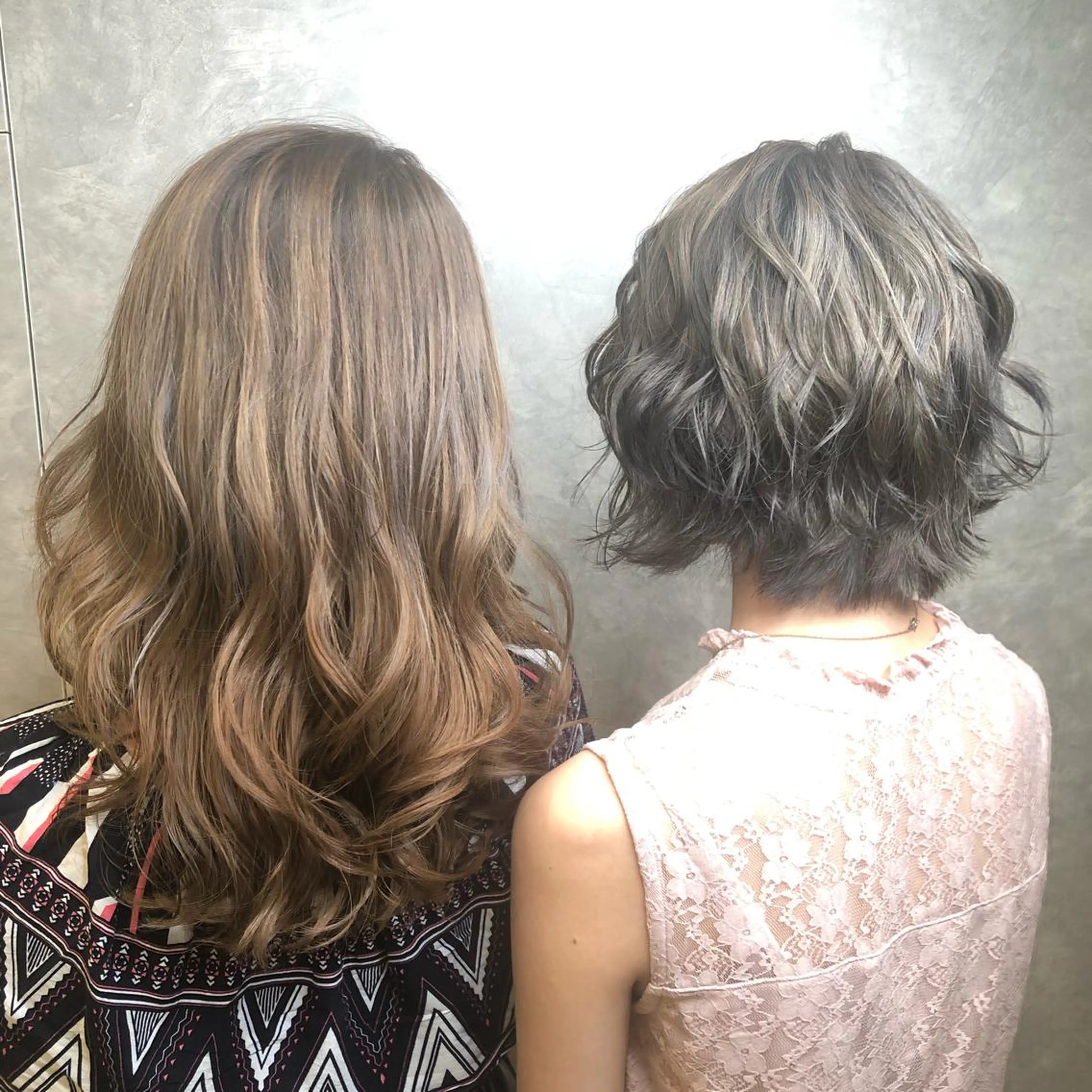 セミロング カラー メンズ 吹田 駿 髪質改善縮毛矯正のヘアスタイル