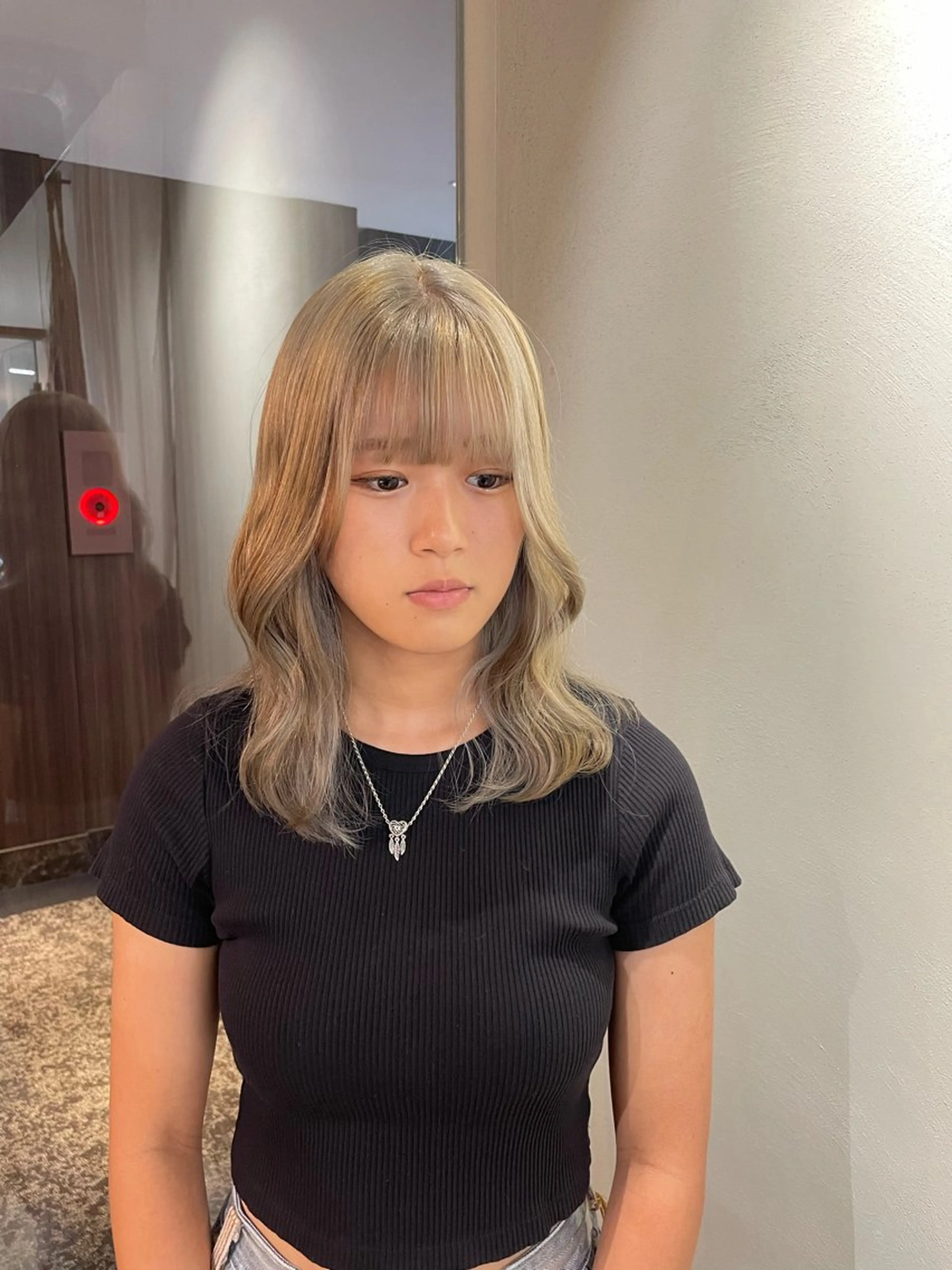 カラー 山下 悠月のヘアスタイル