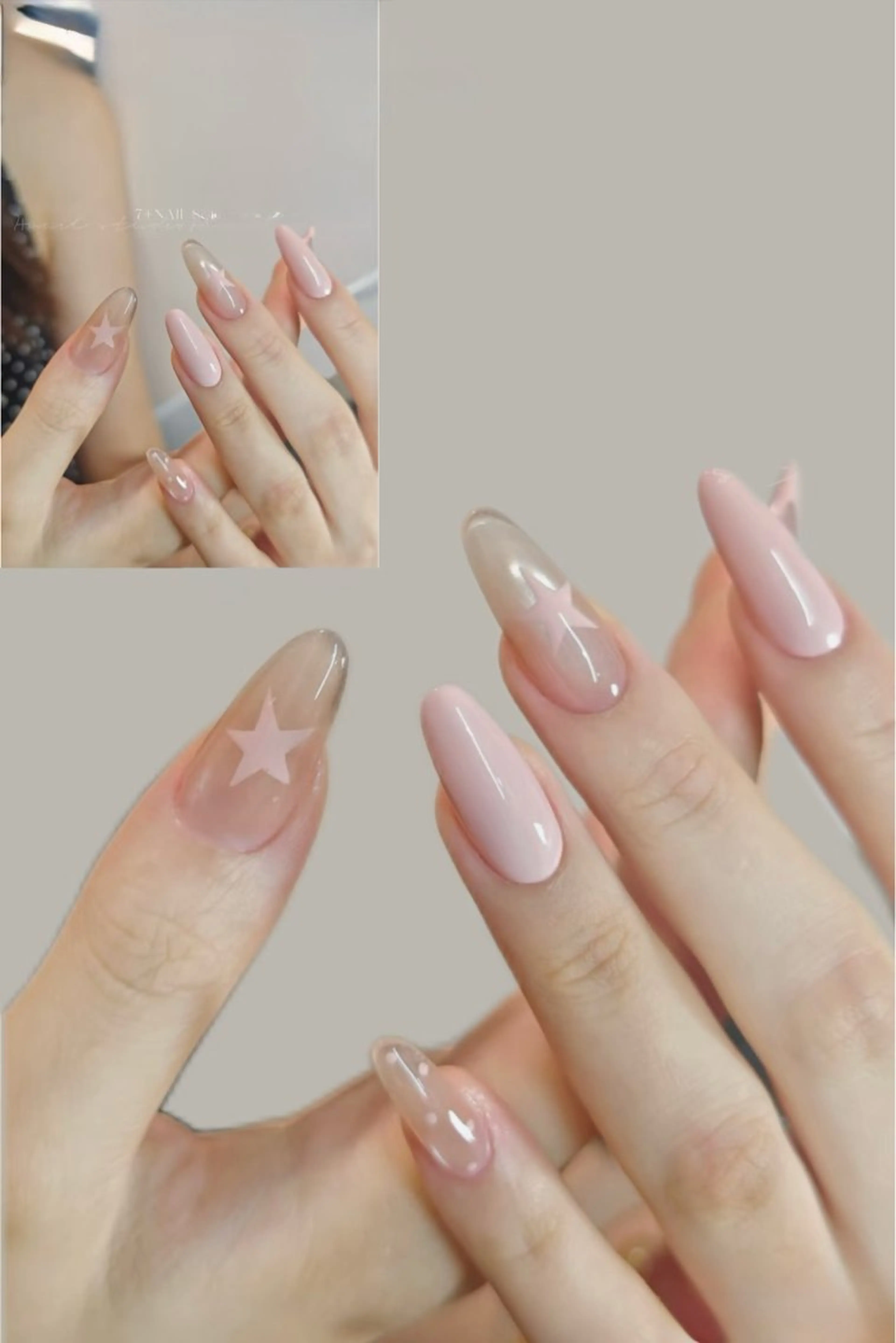 ネイル ハンドネイル 🩵Minmin nail salonのネイルデザイン