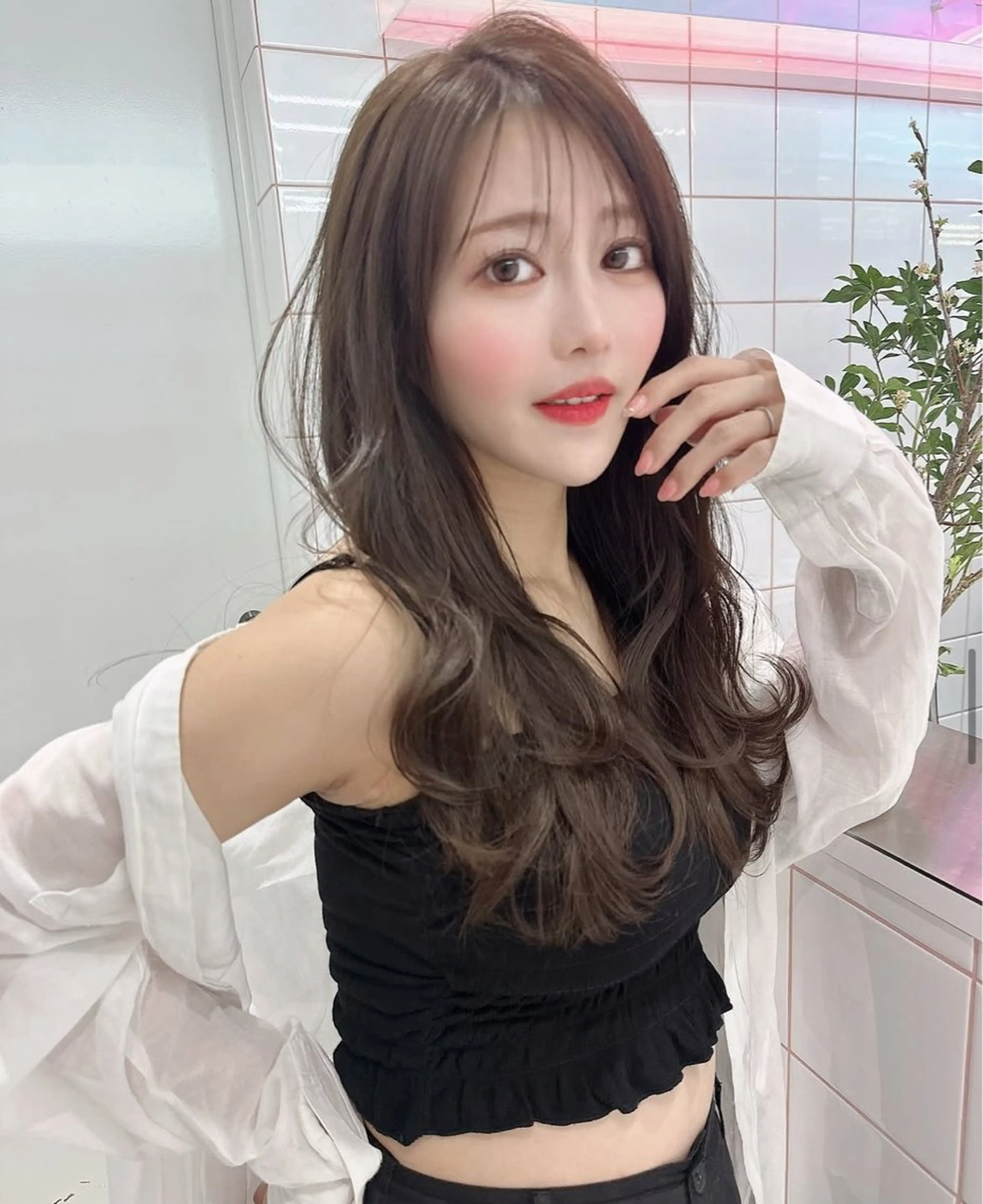 ロング 透明感カラー/ 髪質改善/松沢州途のヘアスタイル