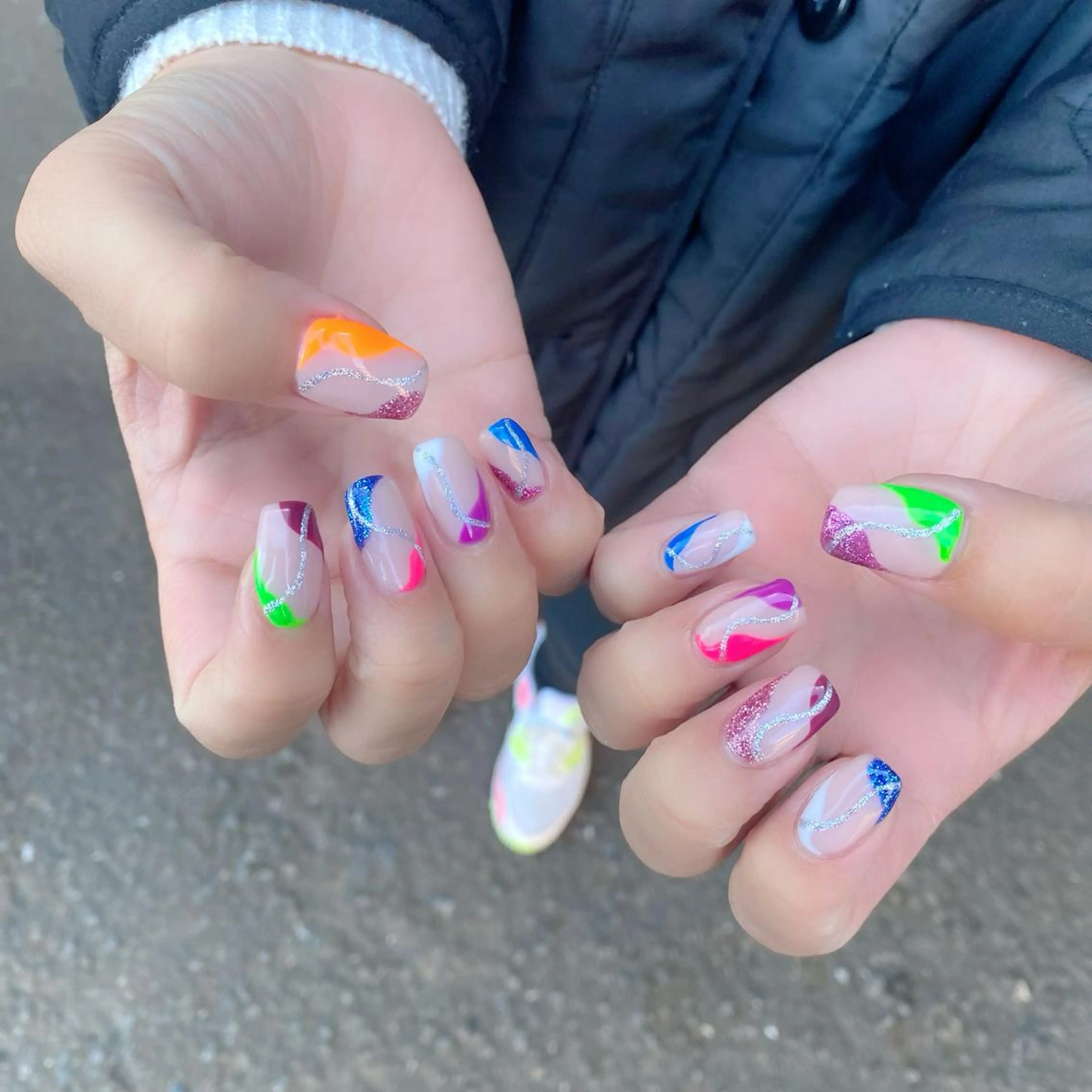 ネイル 冬ネイル ハンドネイル Salon Ｋのネイルデザイン