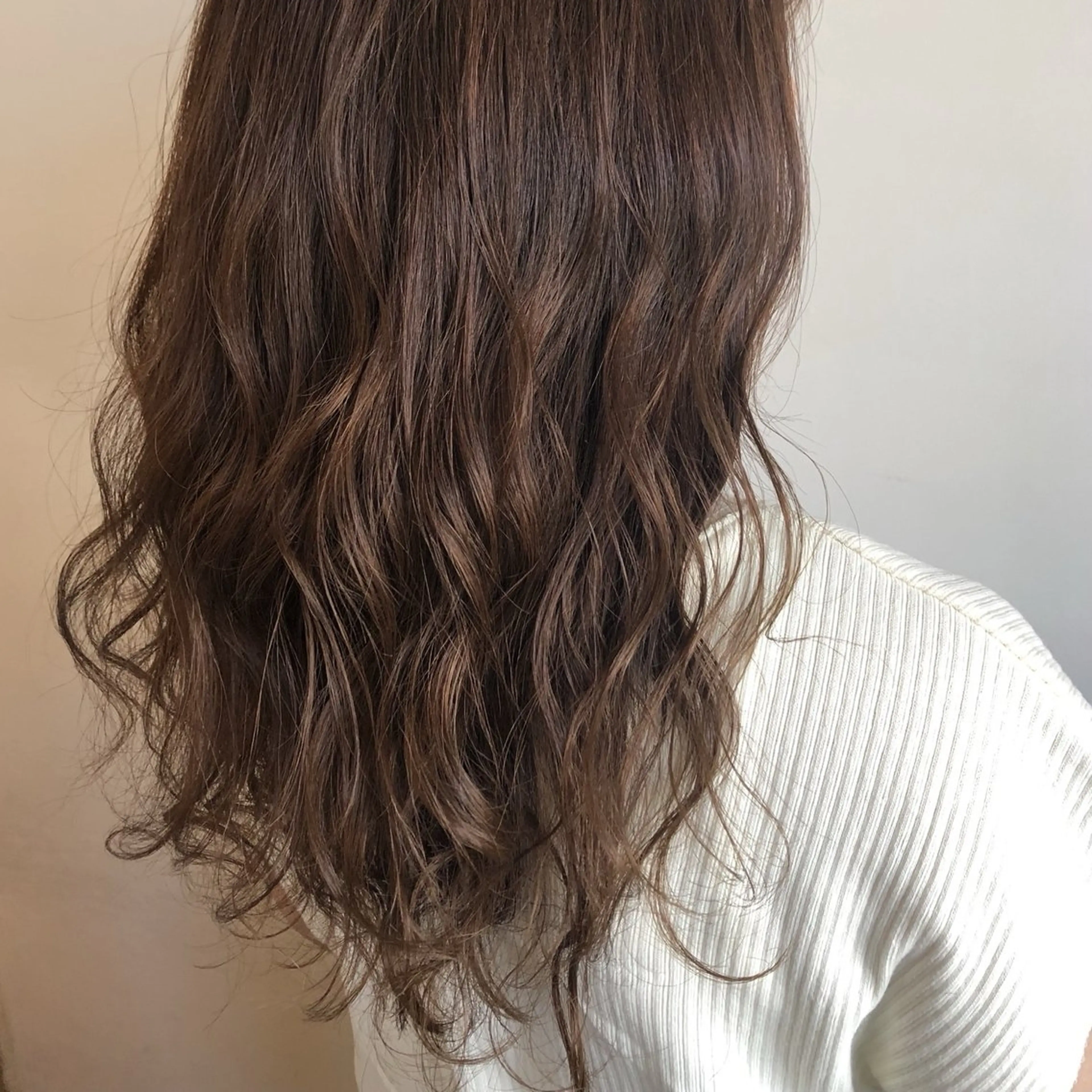 ロング カット パーマ Hosaki🎀 池袋：パーマ🩶のヘアスタイル