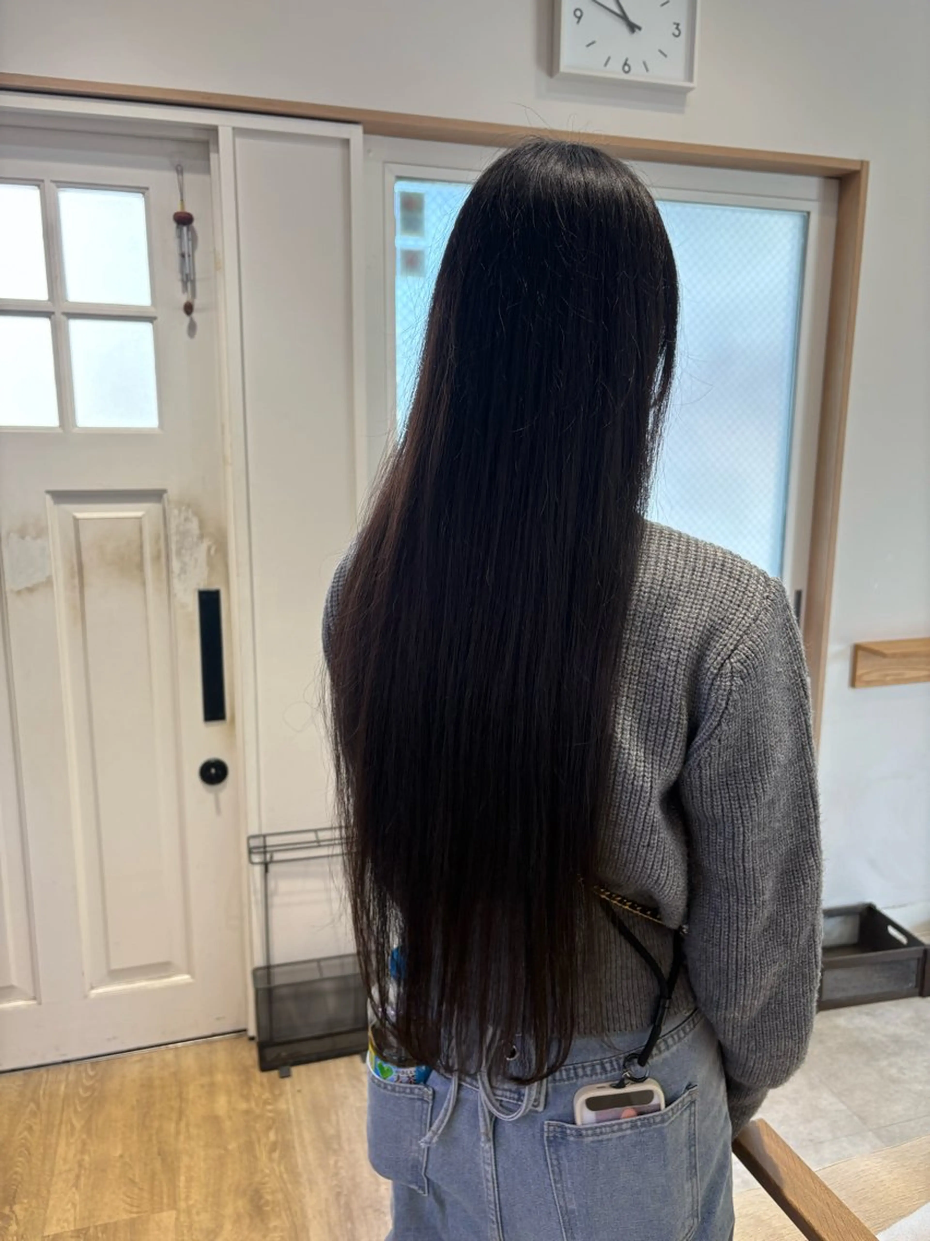 ロング カット トリートメント 奥村 奈々加のヘアスタイル