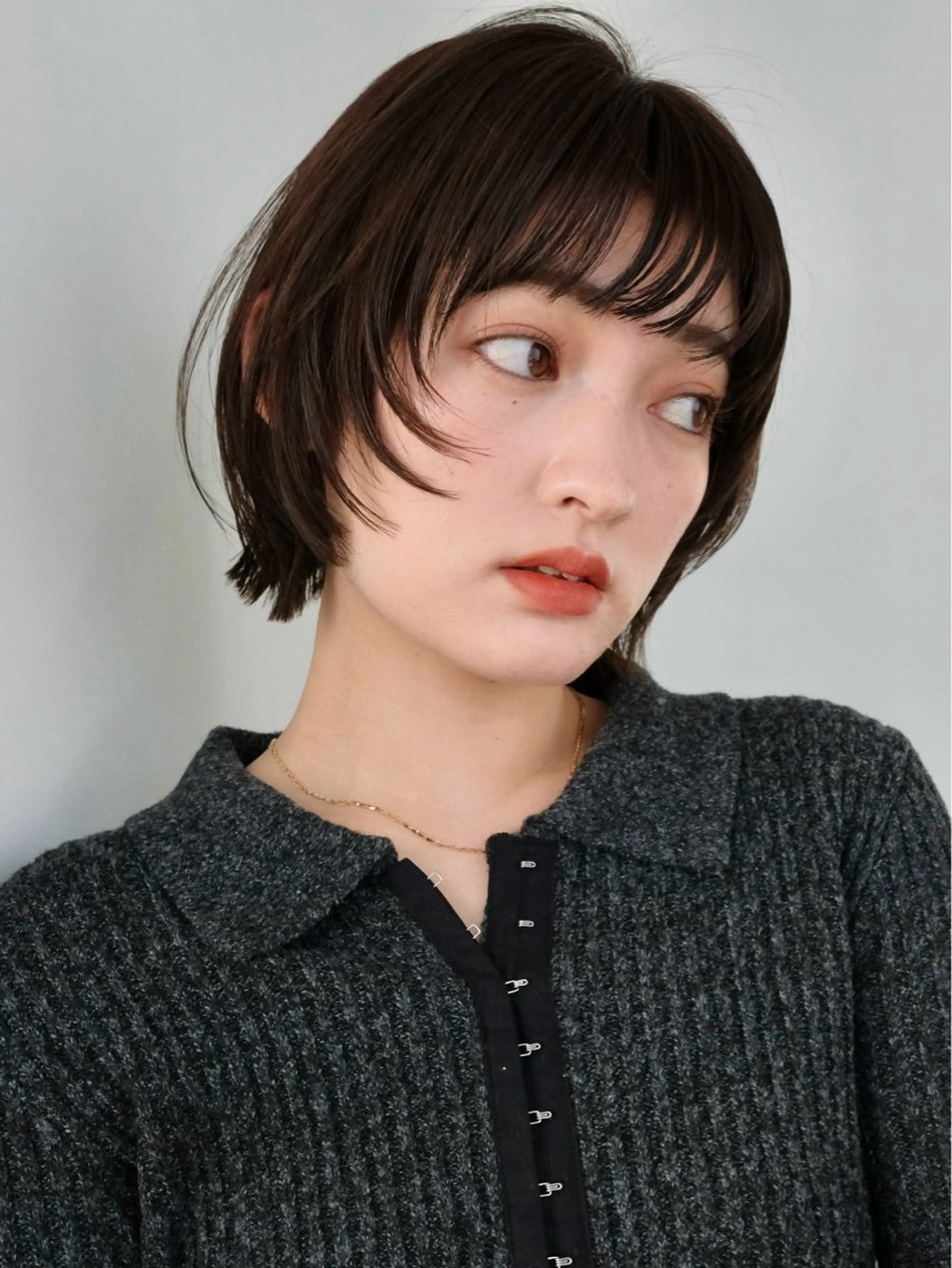 ミディアム カット ヘアカラー 透明感カラー/似合わ せカット/大島実加永のヘアスタイル