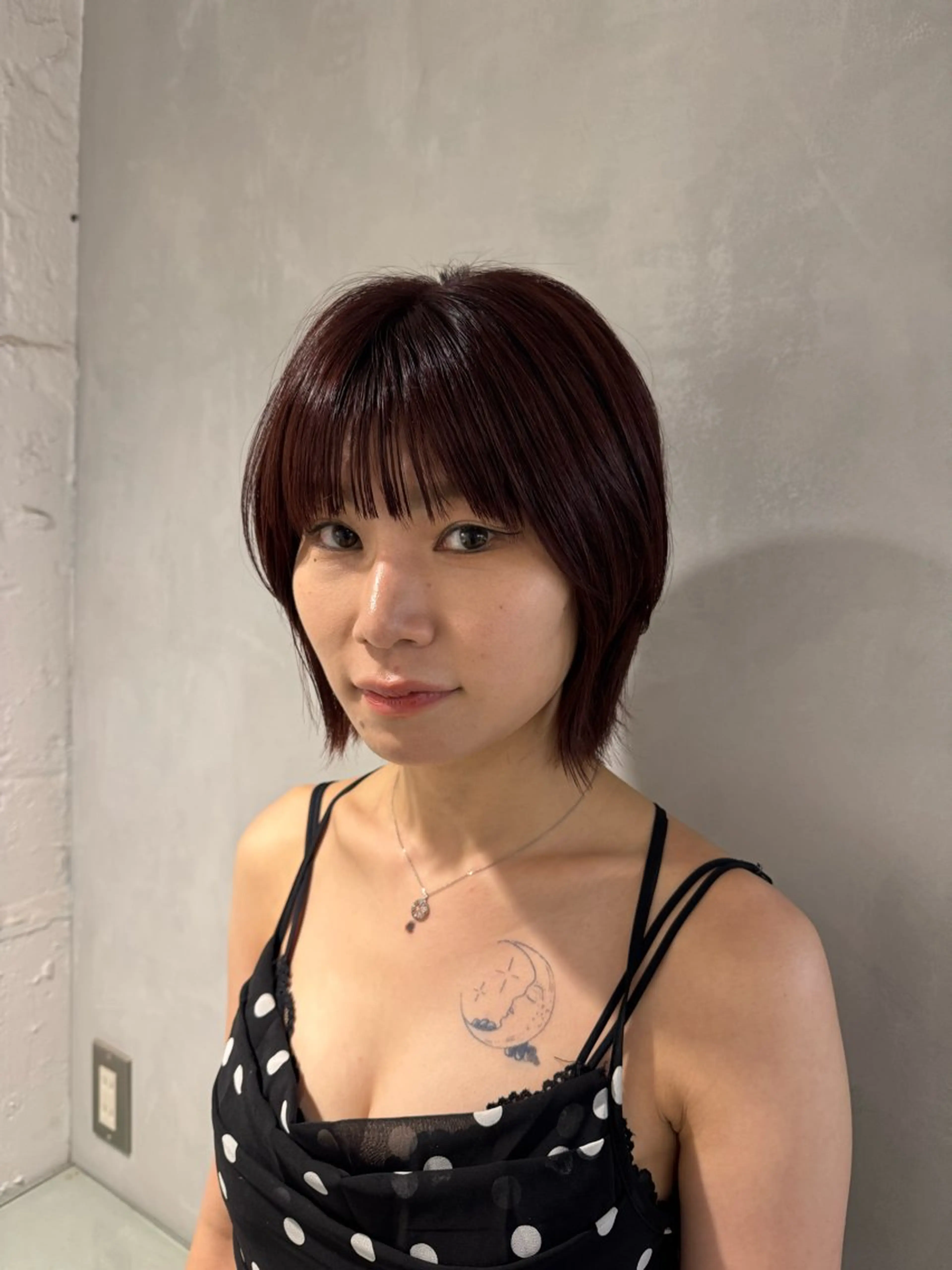 セミロング カット ヘアカラー トリートメント 顔周りcut・ご相談 ＝新宿しずく🇰🇷のヘアスタイル