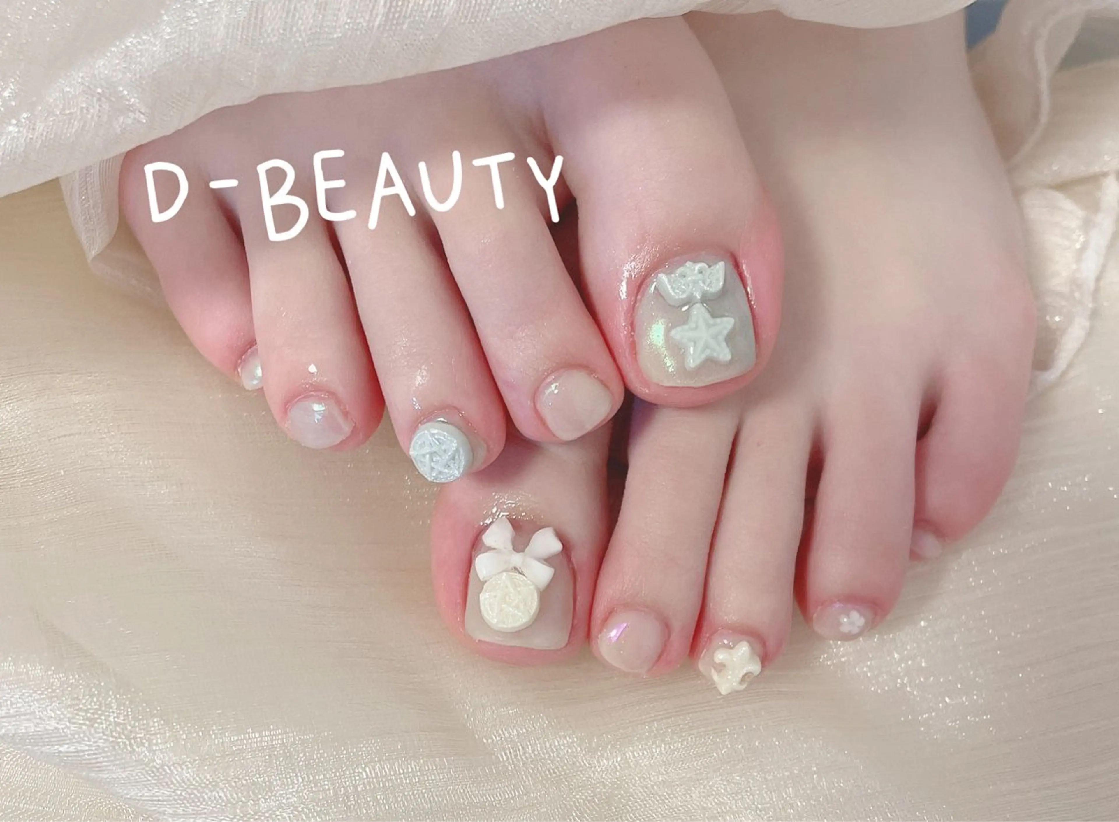 ネイル フットネイル D-BEAUTY Nailsalonのネイルデザイン