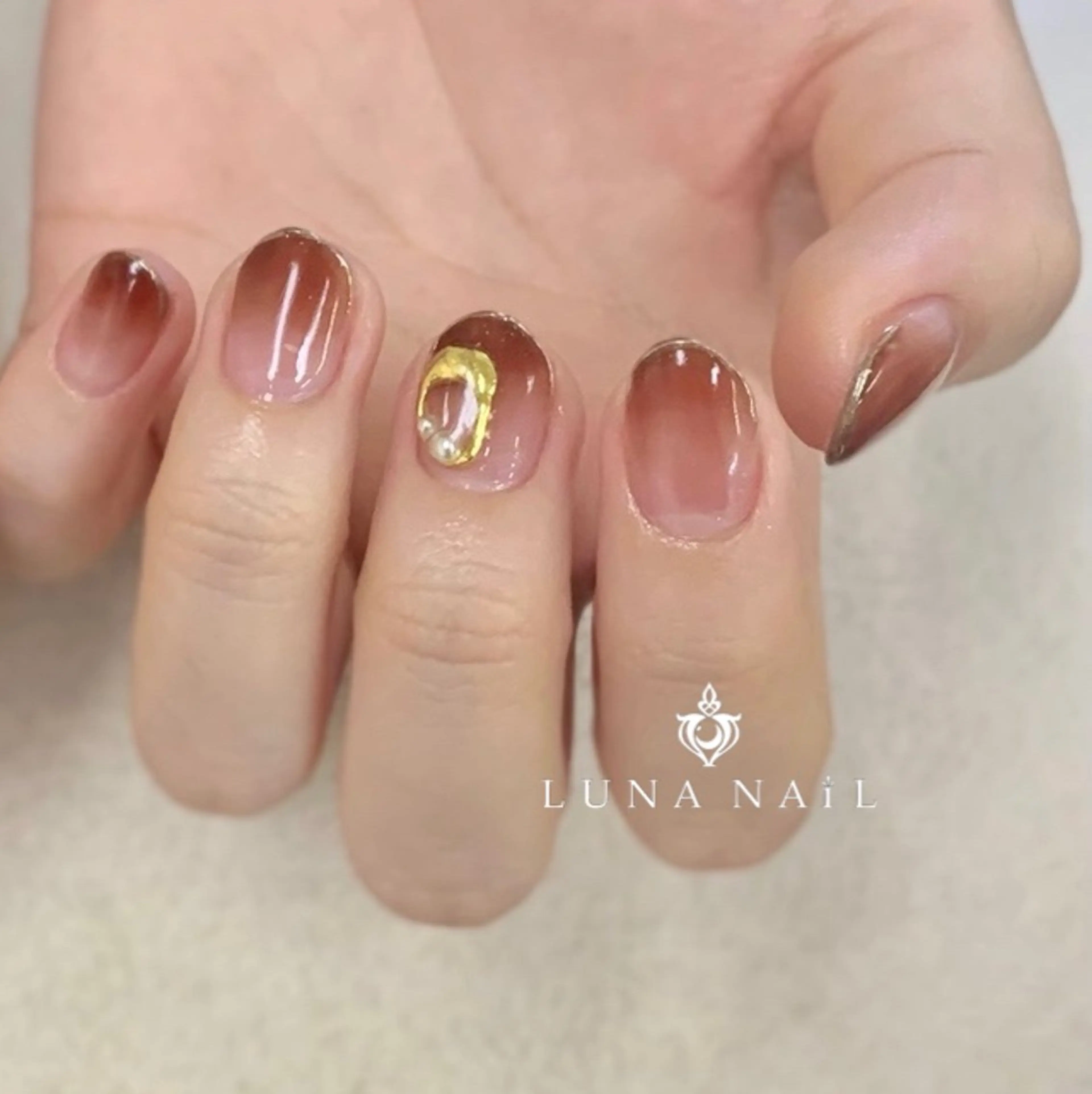 ネイル ハンドネイル アトリエ　ミモザ所属・いまむら あかりのネイルデザイン