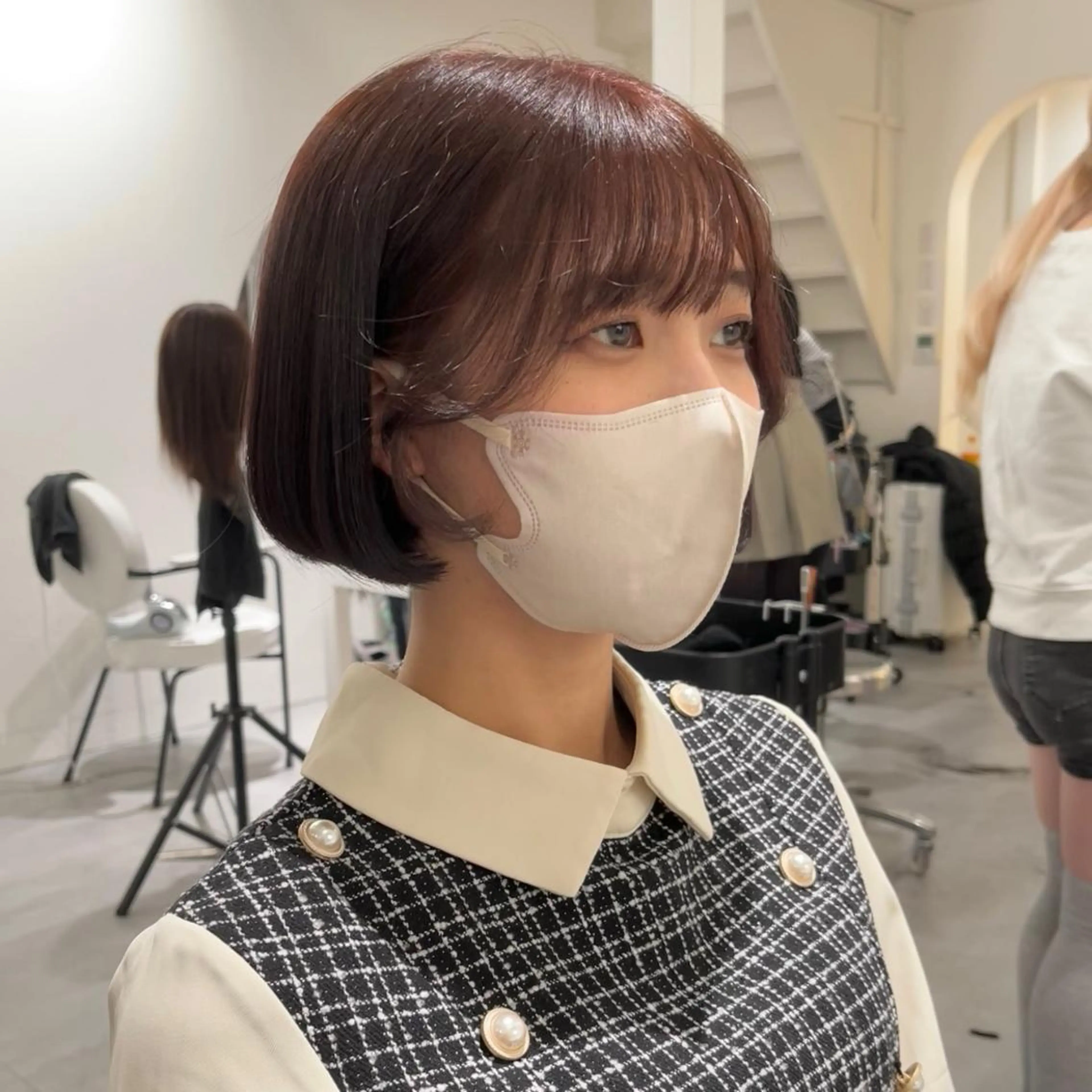 ショート カラー MOE🐈‍⬛🎀 エクステ/ワンホンのヘアスタイル