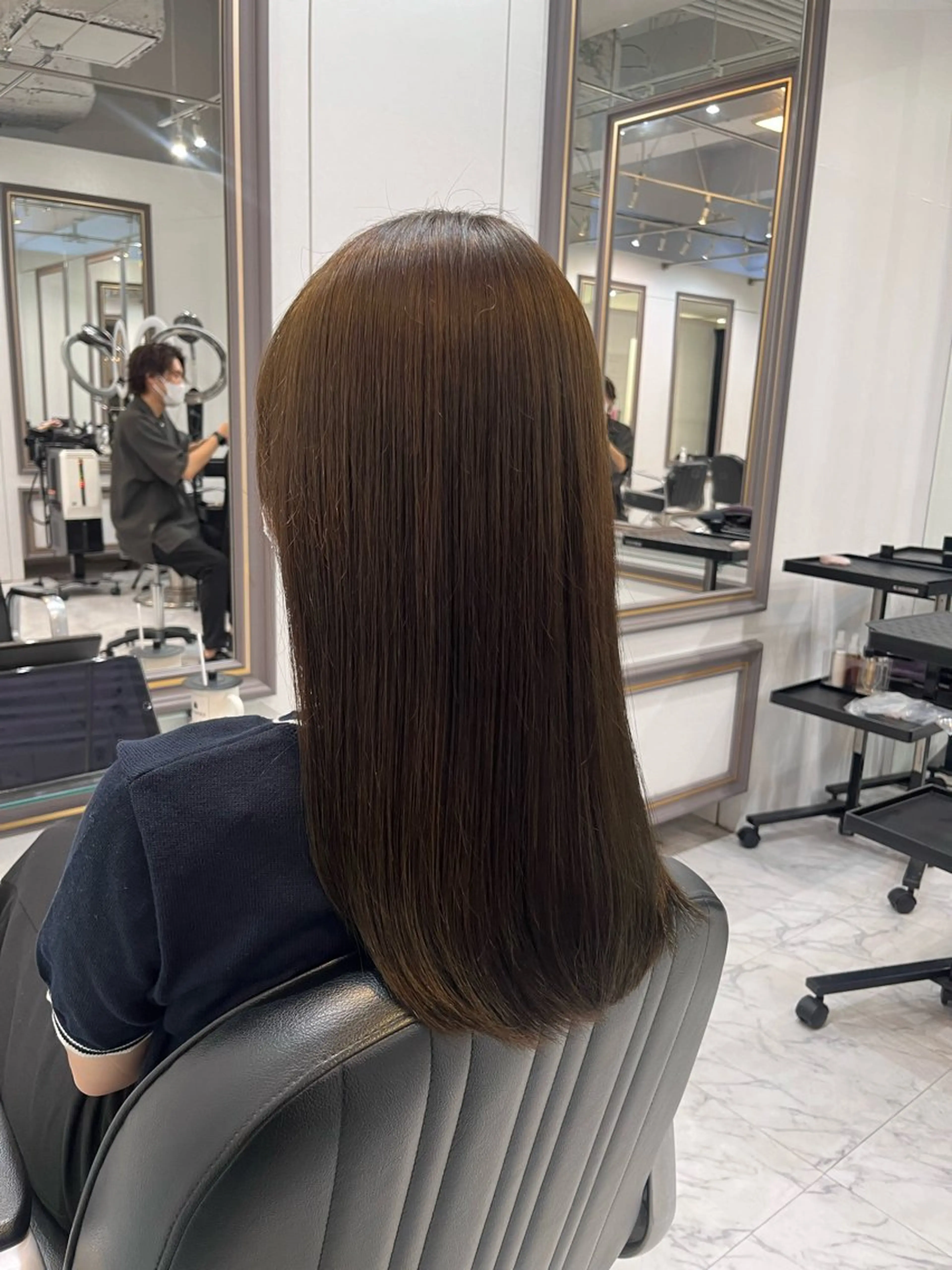 ミディアム カラー トリートメント THE  ESCALA表参道所属・Hana🌷/ 透明感/艶髪/表参道のヘアスタイル