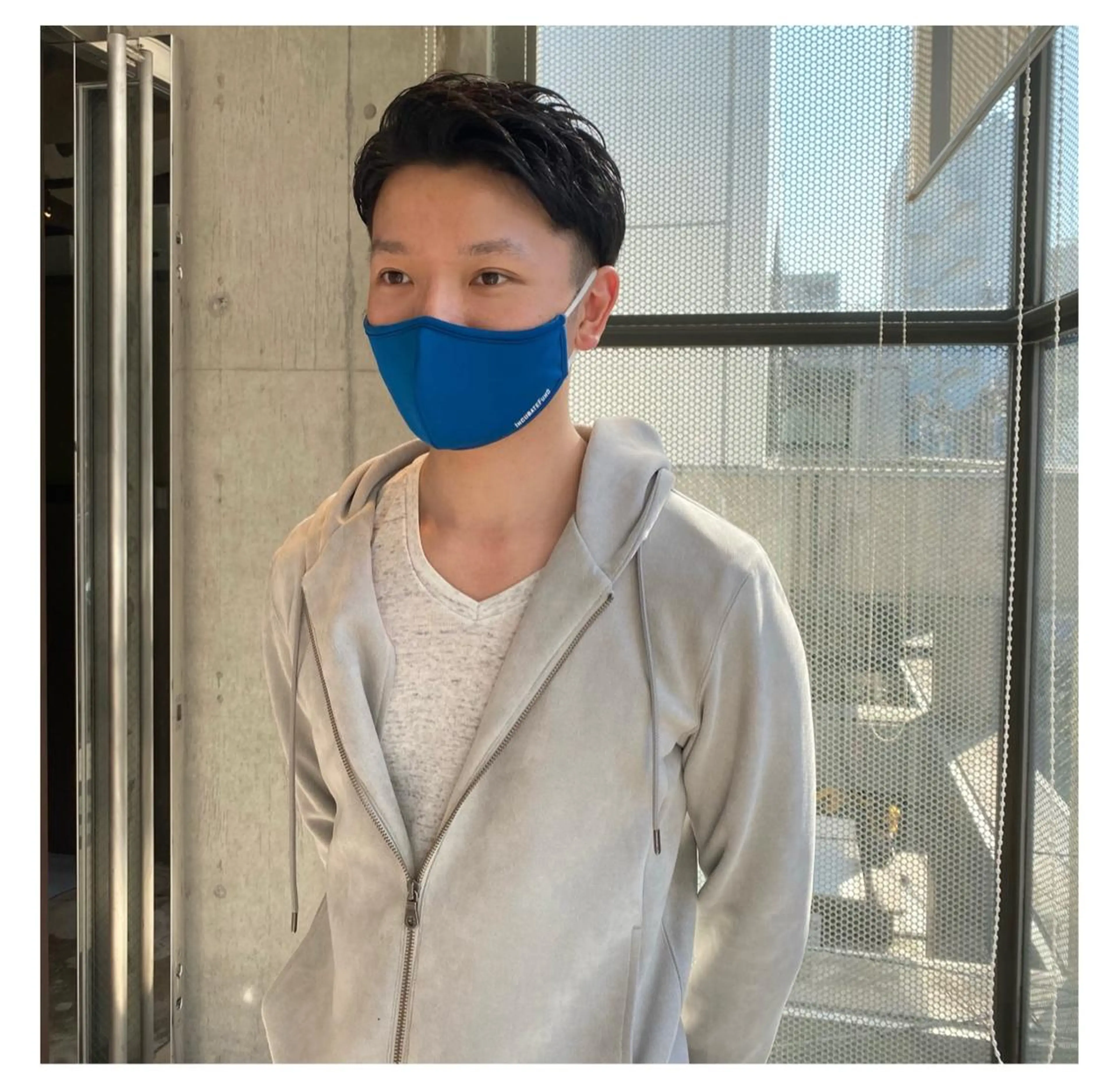 ショート メンズ ビジネス 刈り上げ レイヤーカット ショートヘア YinYang所属・川﨑 章弘のヘアスタイル