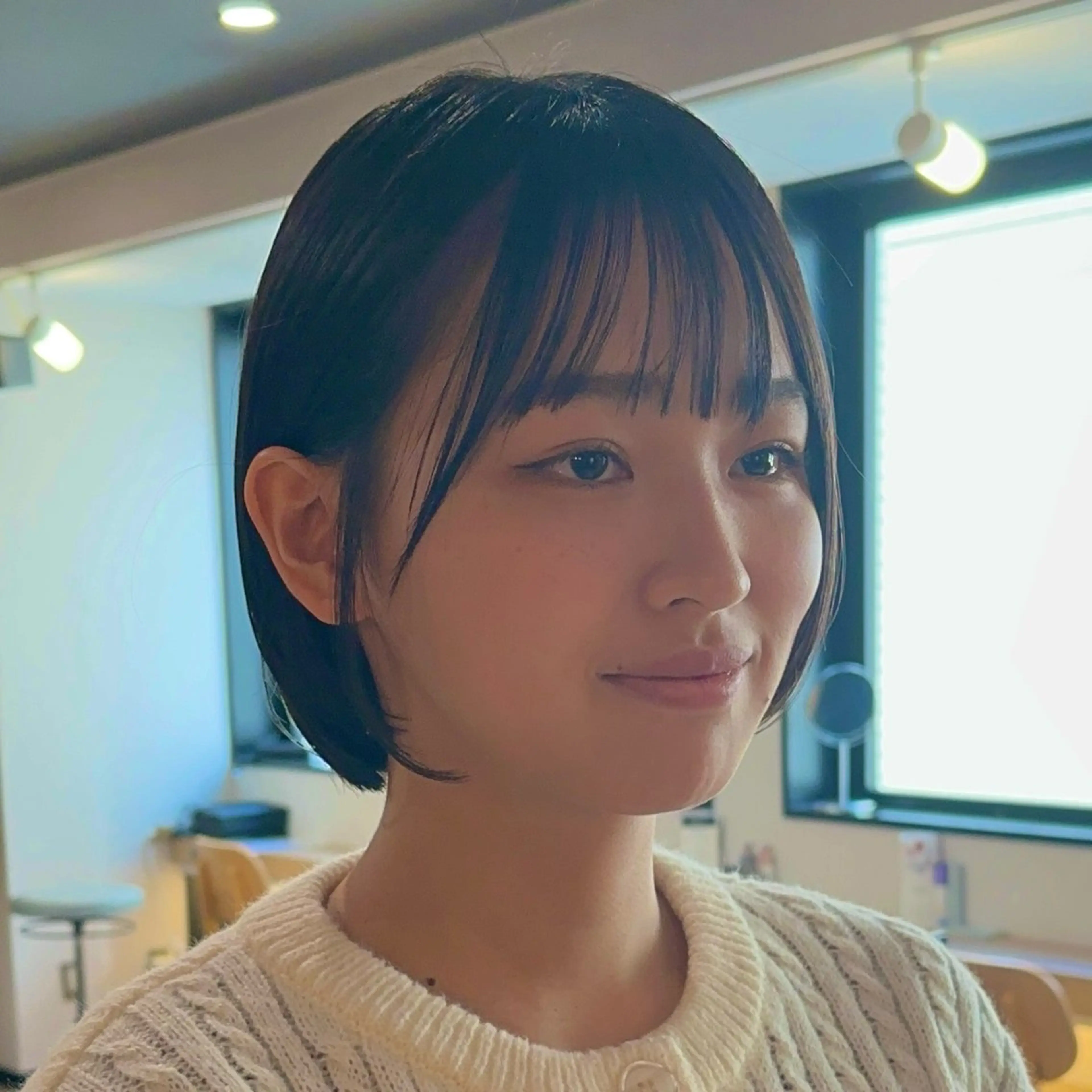 ショート カラー ショートボブ ボブ ショートヘア 👑ショート/ボブ /銀座/ニシオカ👑のヘアスタイル