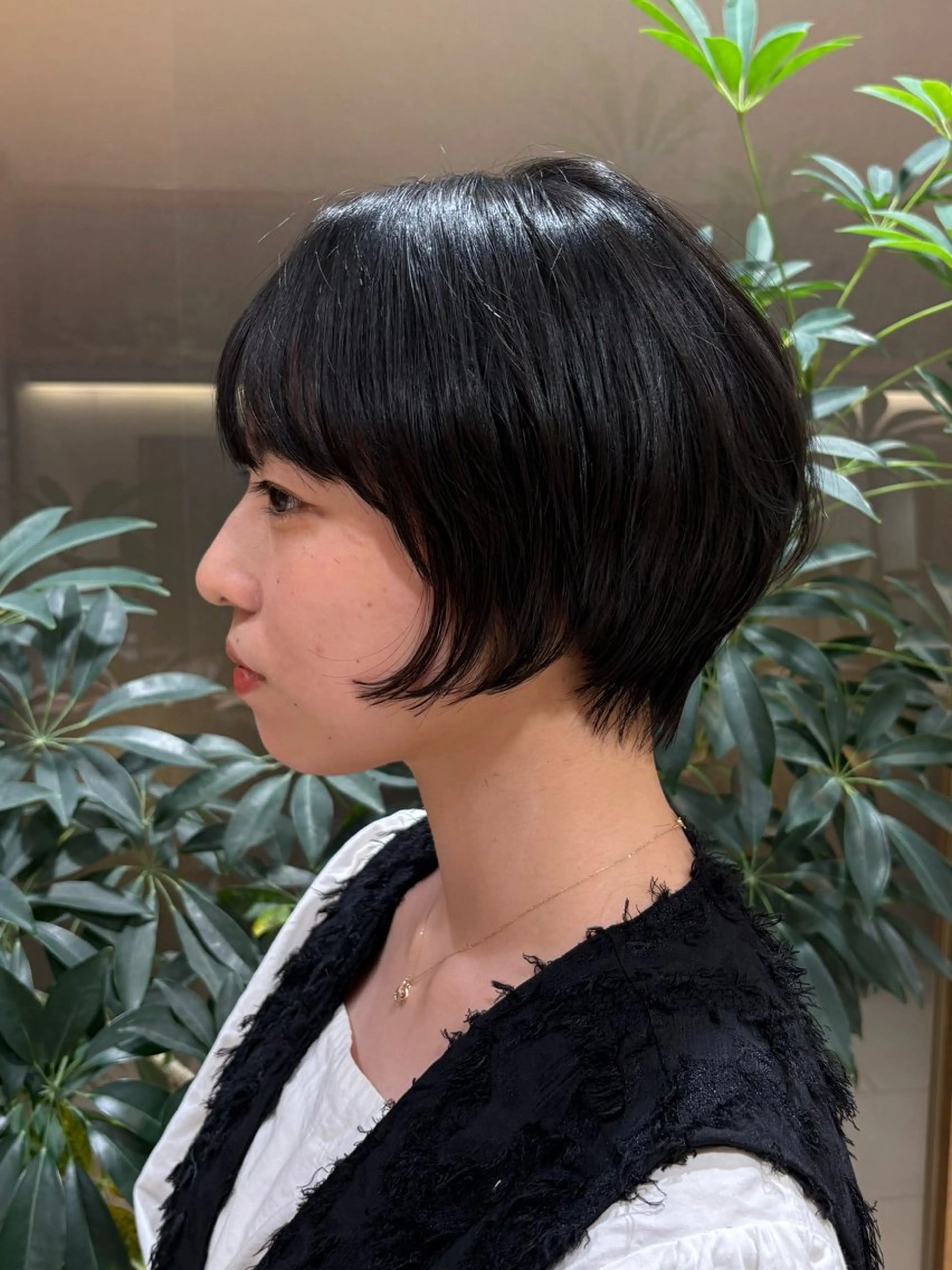ショート ショートヘア 岩口 舞衣のヘアスタイル