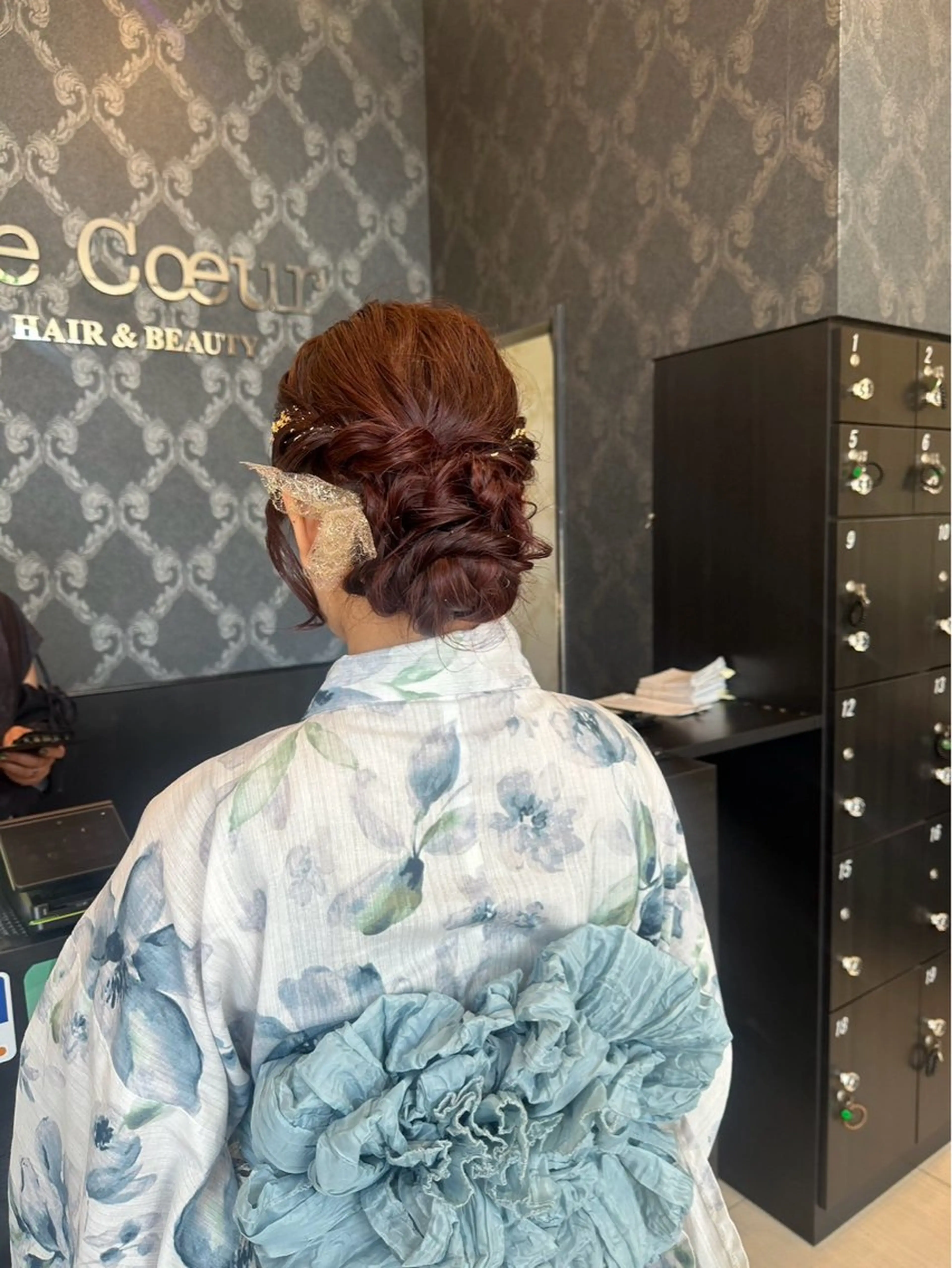 ヘアアレンジ 大口 楓のヘアスタイル