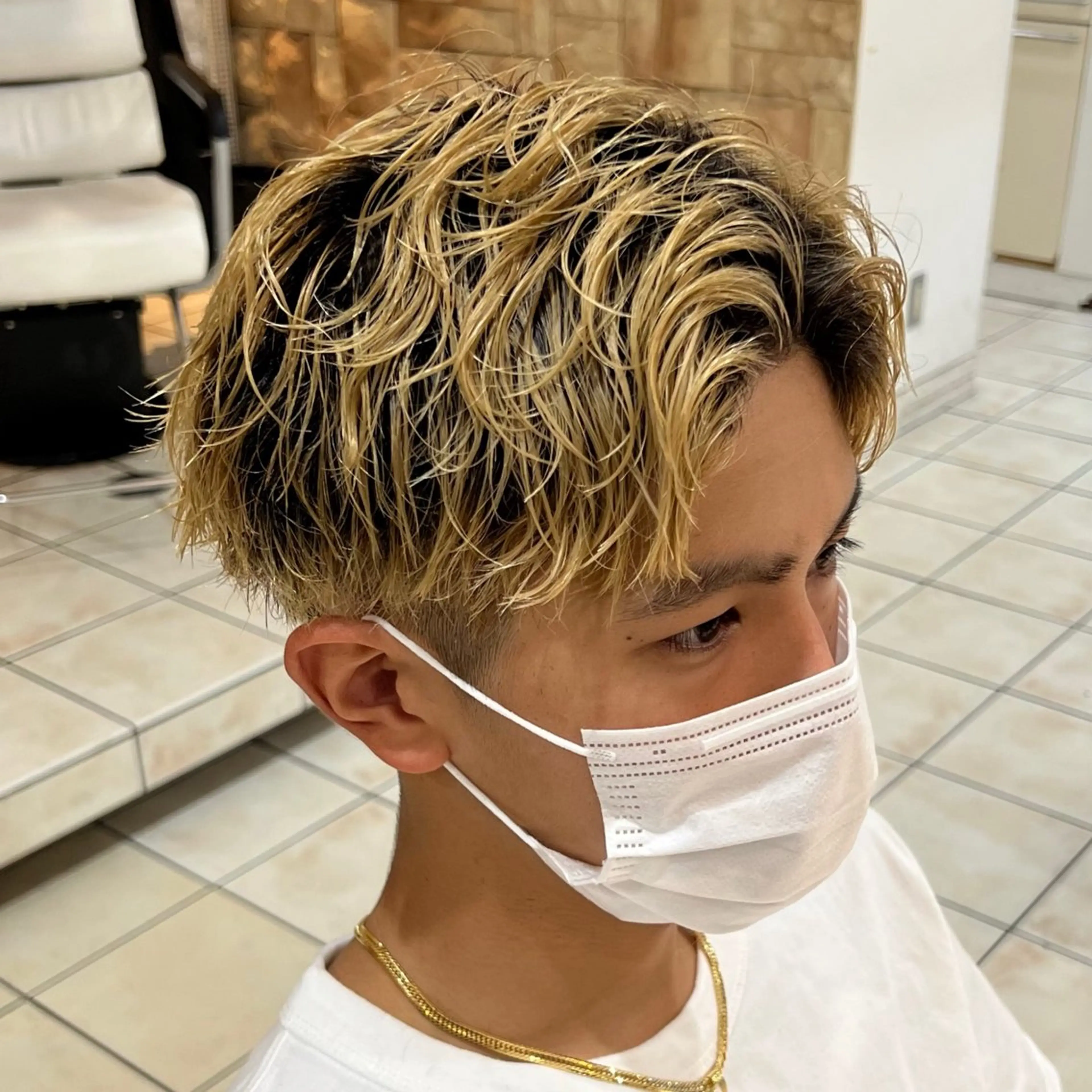 ショート 👑曲がる縮毛矯正 /パーマ👑ショウのヘアスタイル