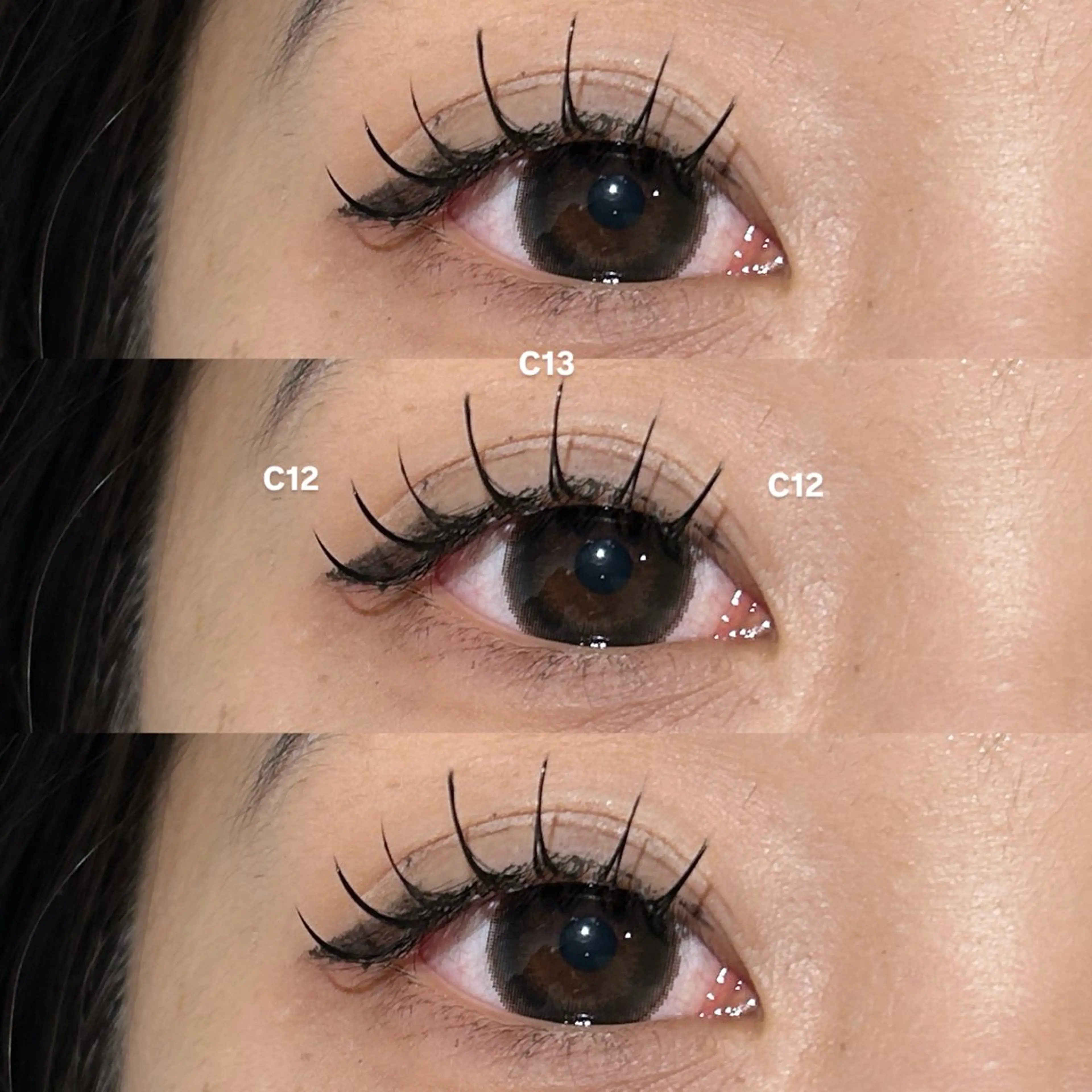 マツエク・マツパ マツエク 冬っぽカラー/ マツエク/ゆきなのマツエク・マツパデザイン